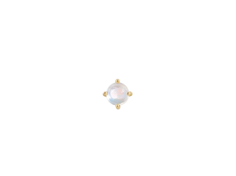 Rainbow Moonstone Prong