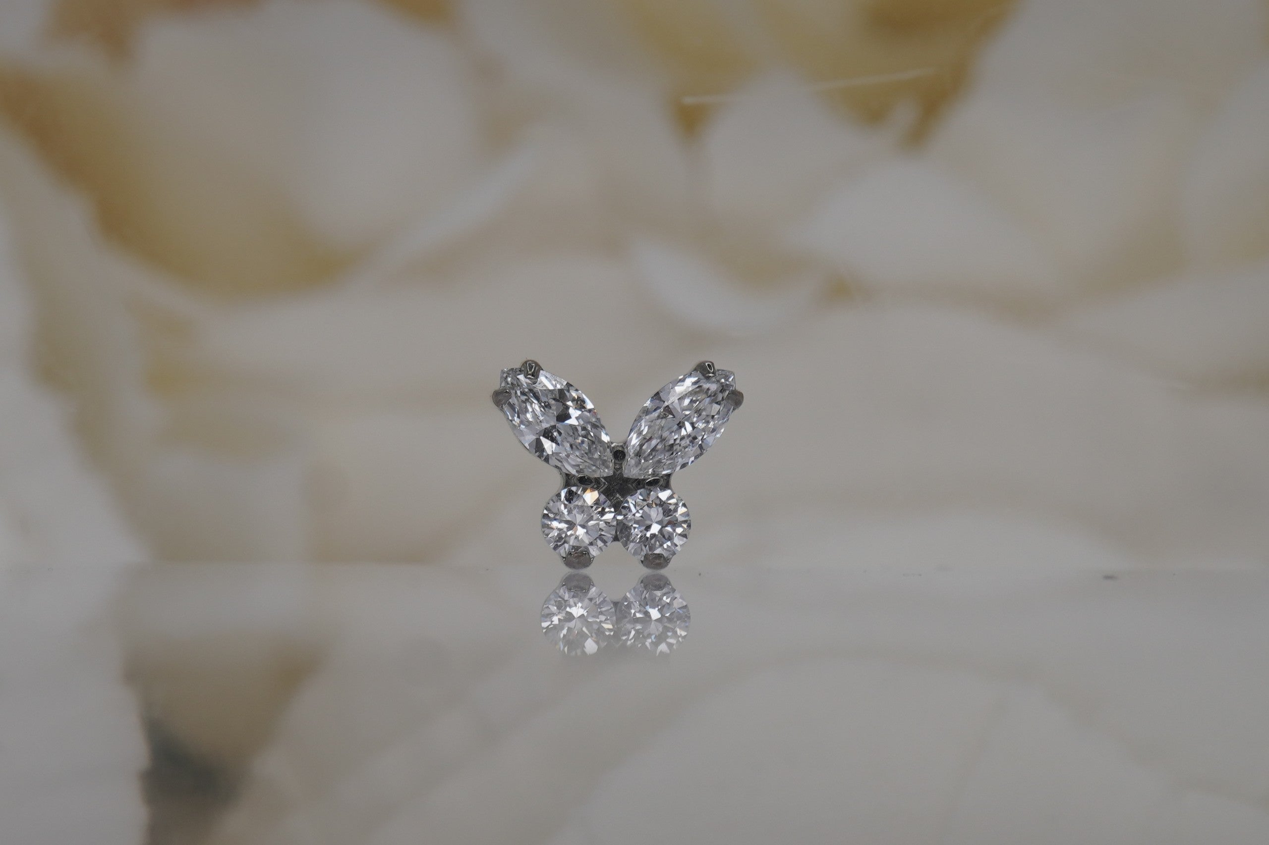 Butterfly with Diamonds