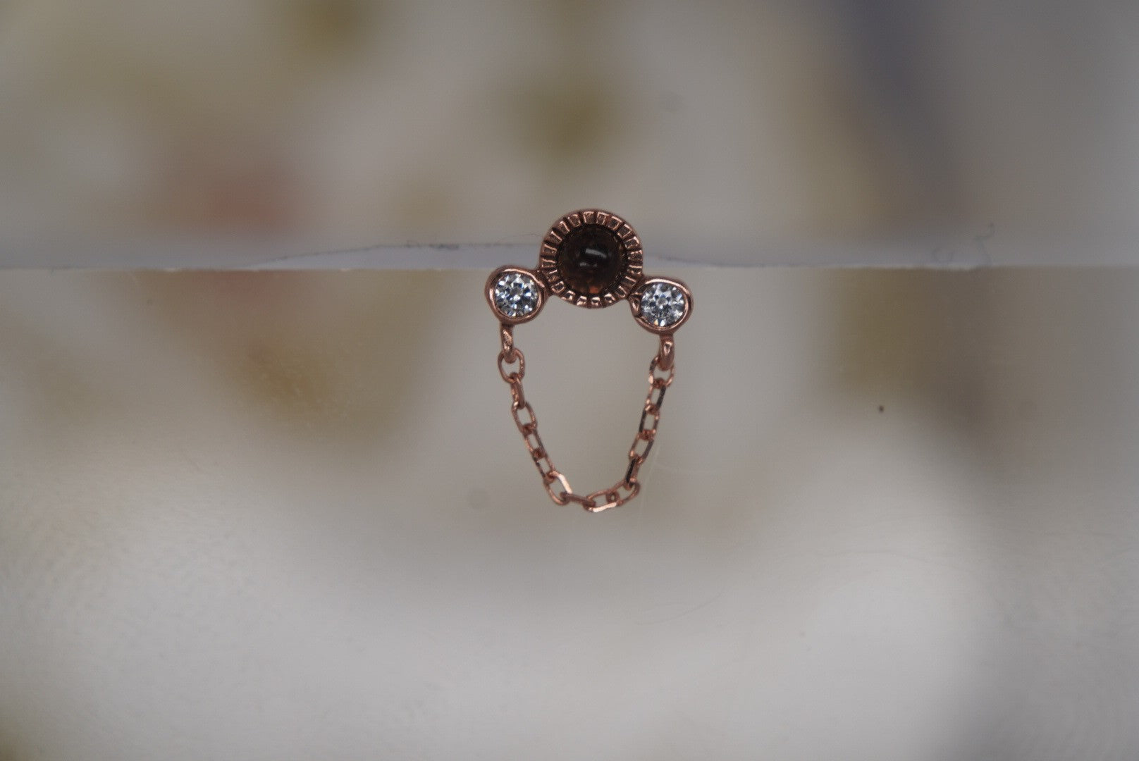 Halston with Smokey Quartz & Crystals