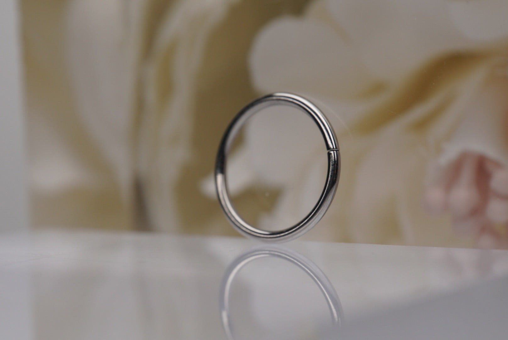 18g Niobium Seamless Ring