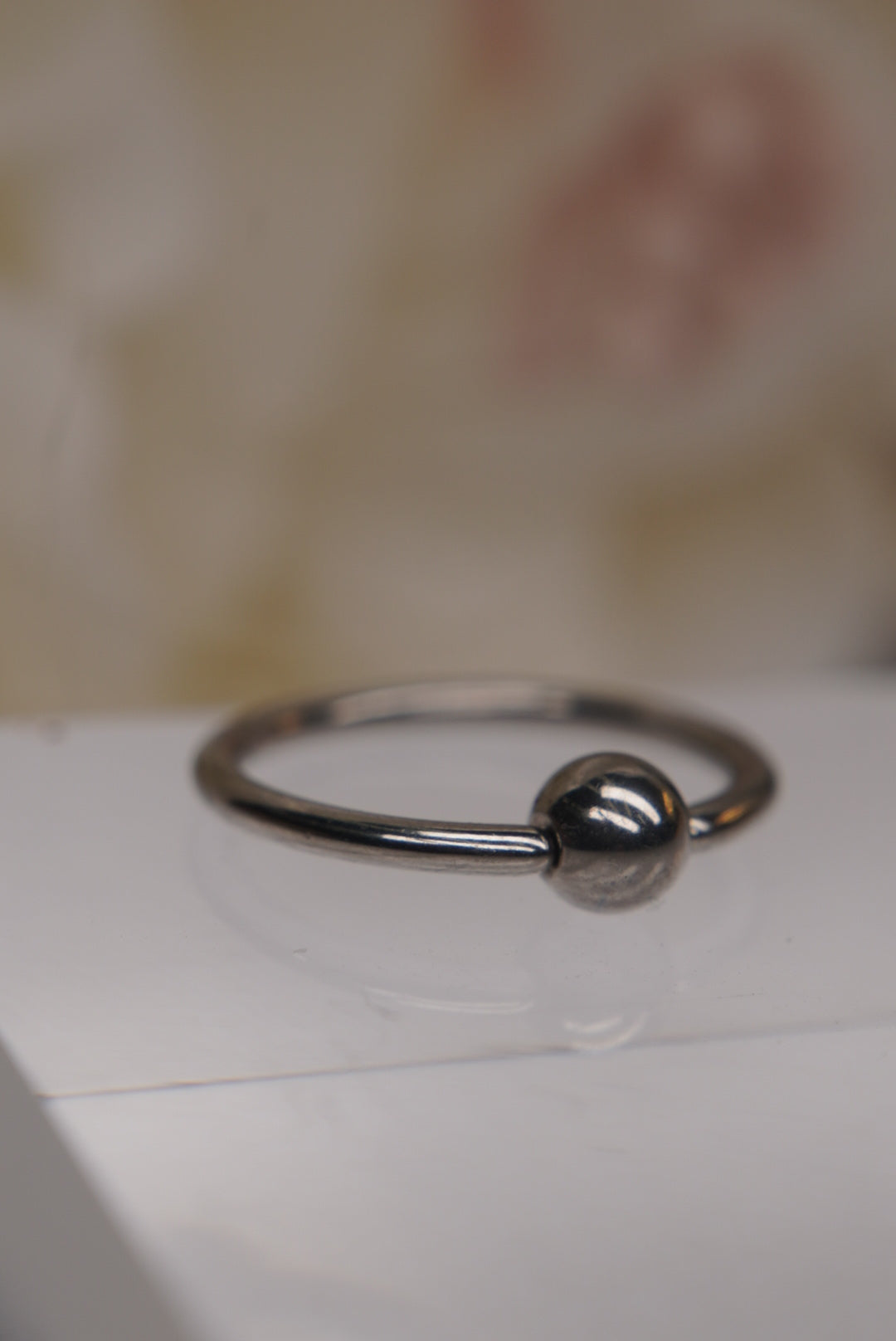 18g Captive Bead Rings- Stainless Steel