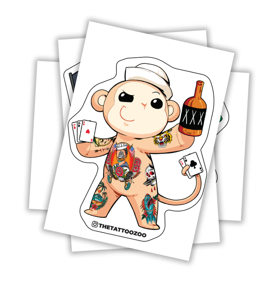 Tattoo Zoo Sticker Pack