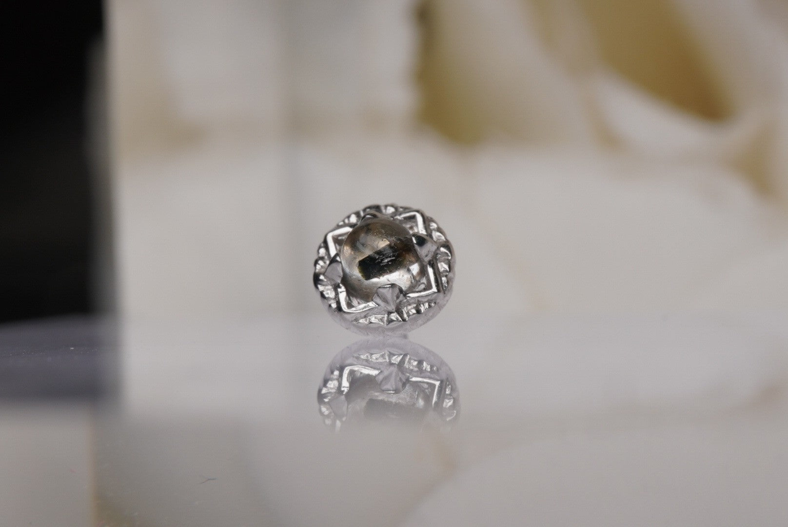 Omega 24 with Tourmalated Quartz