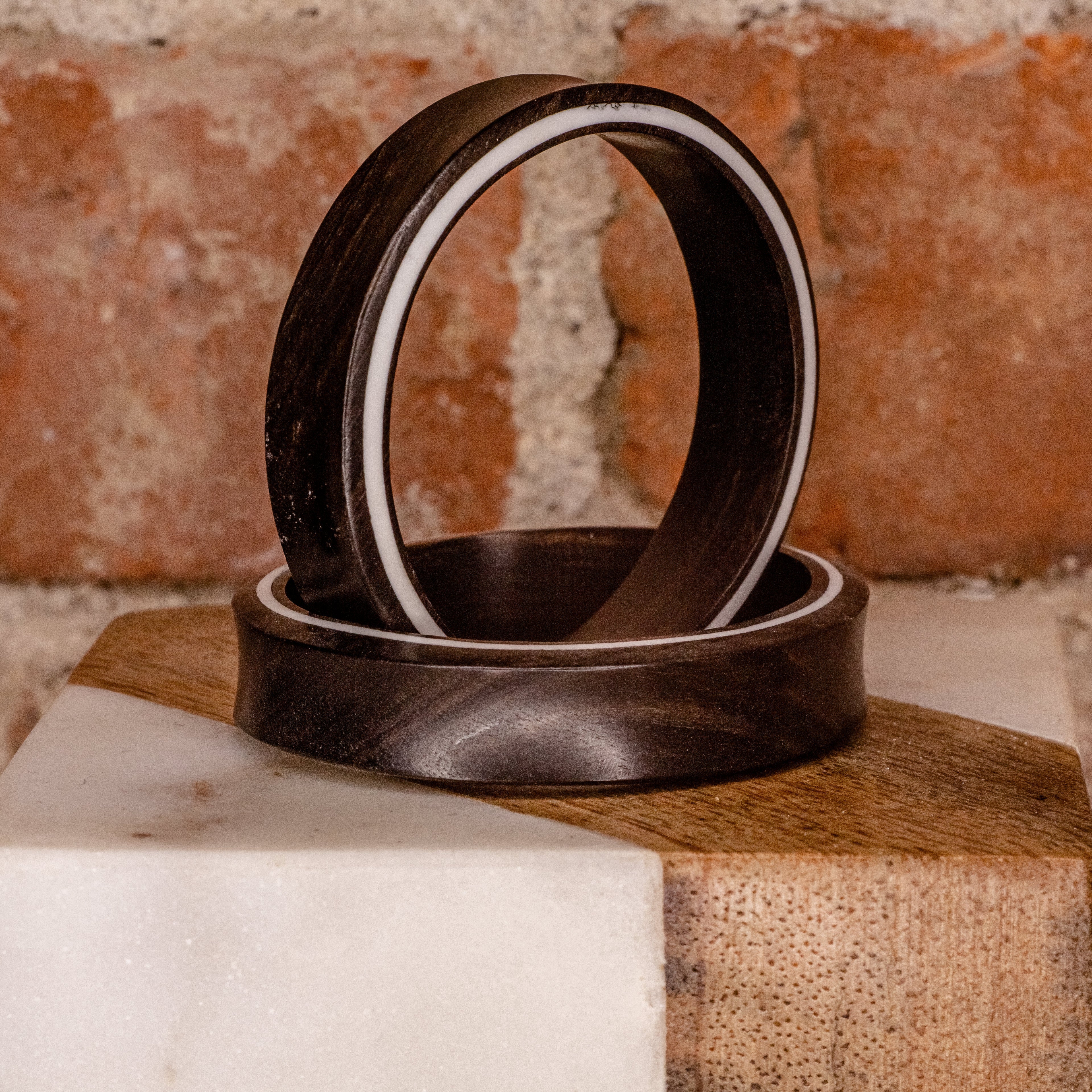 Ebony Eyelets  -2 5/16" ID  +2 5/16" OD