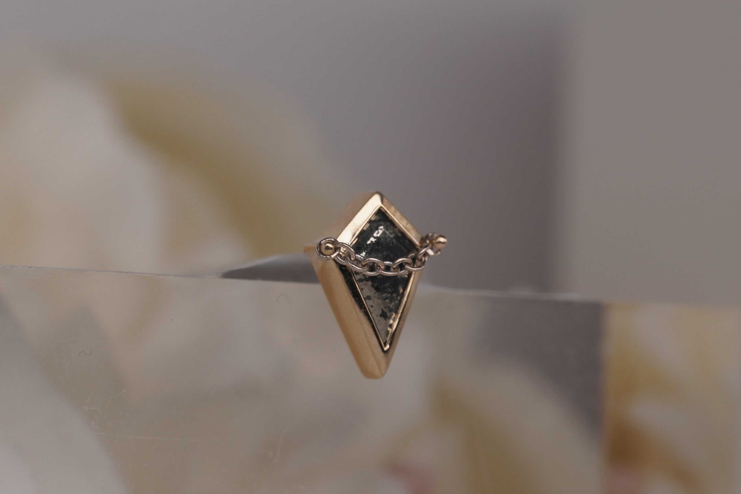 Captain with Pyrite