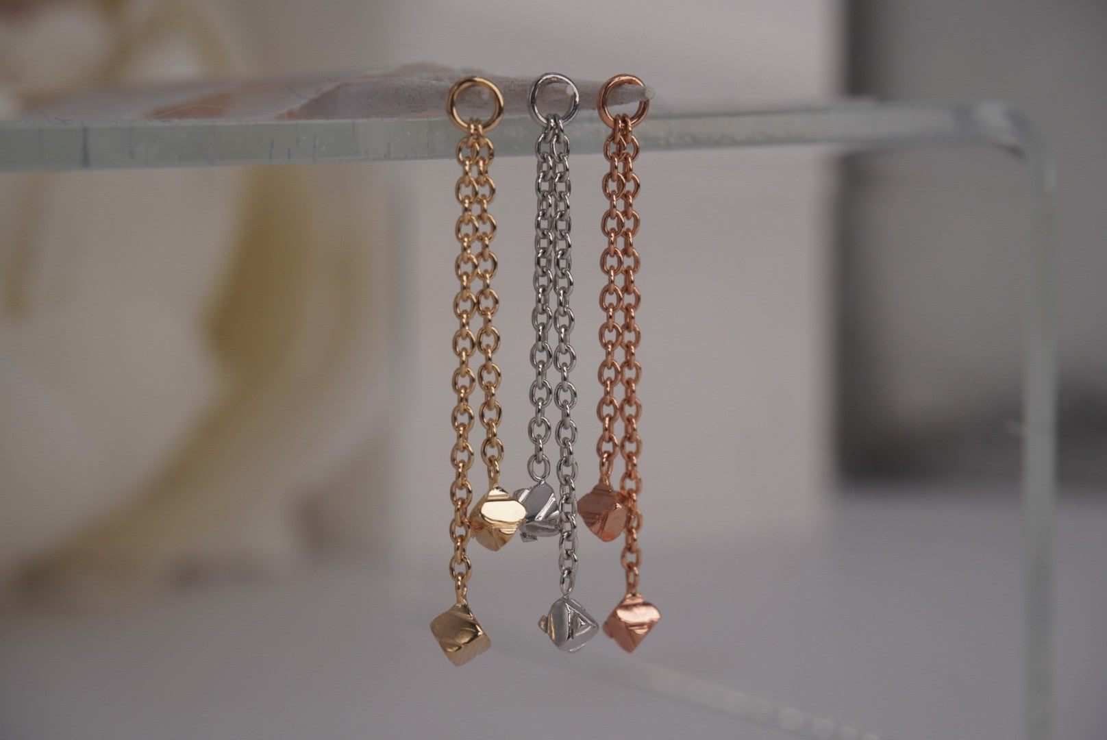 Ezra Double Chain Charm