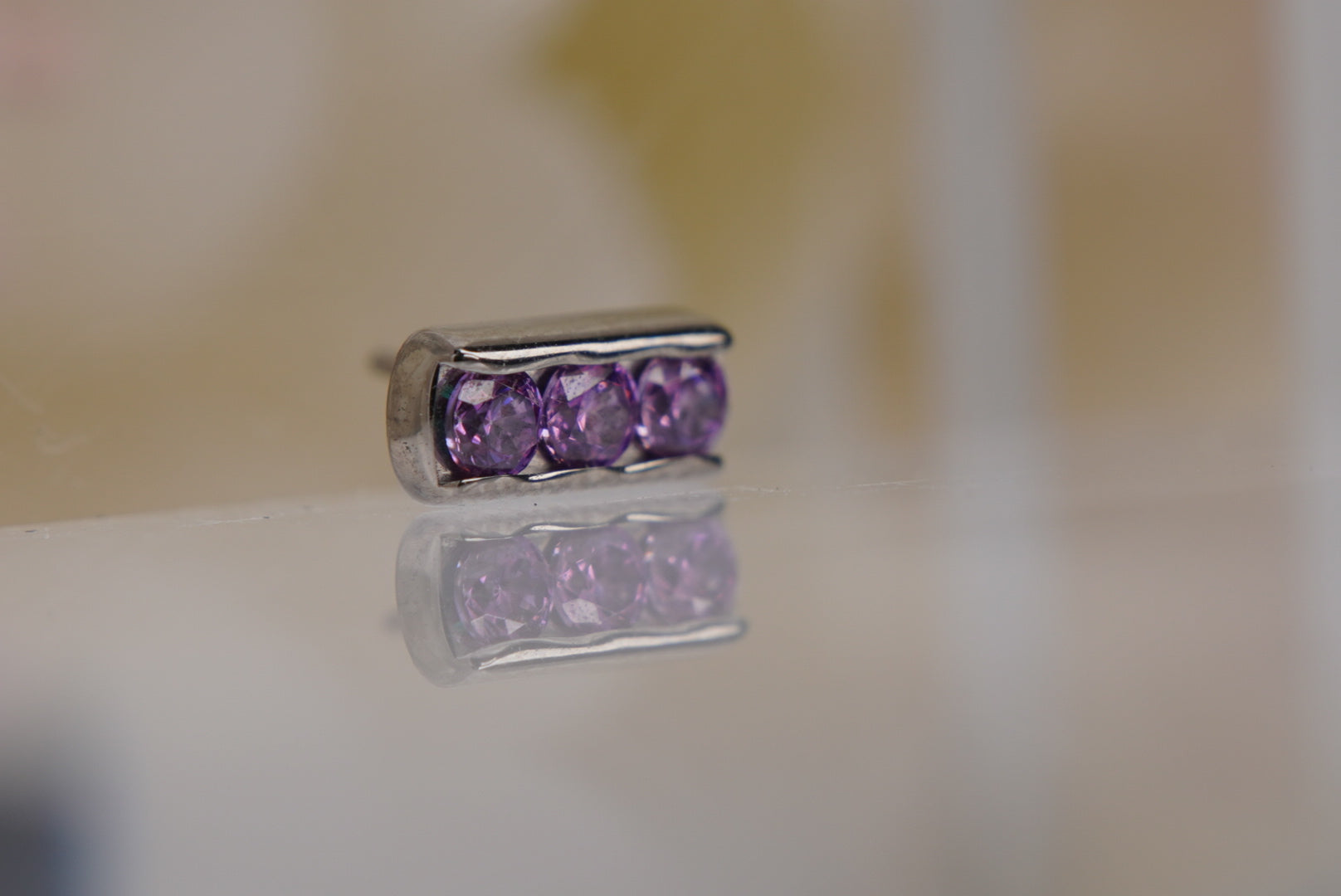 3-Gem Channel (Fancy Purple)