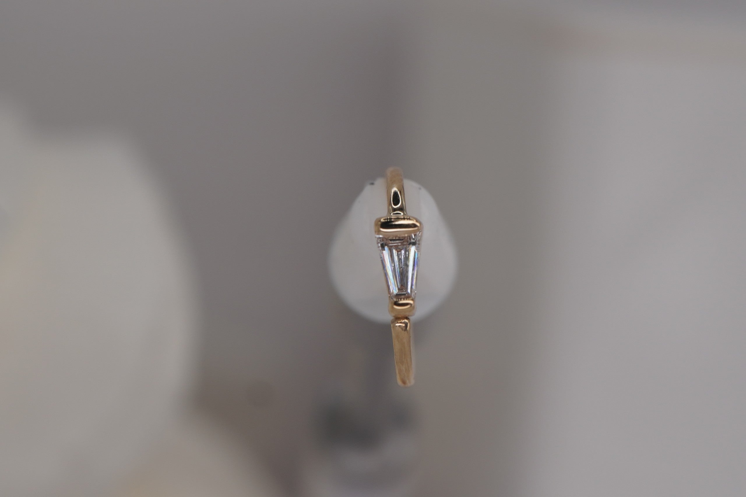 Tapered Baguette Seamless Ring