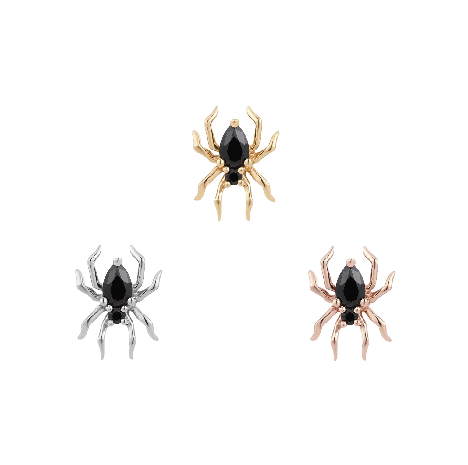 Arachne Spider - Black Spinel