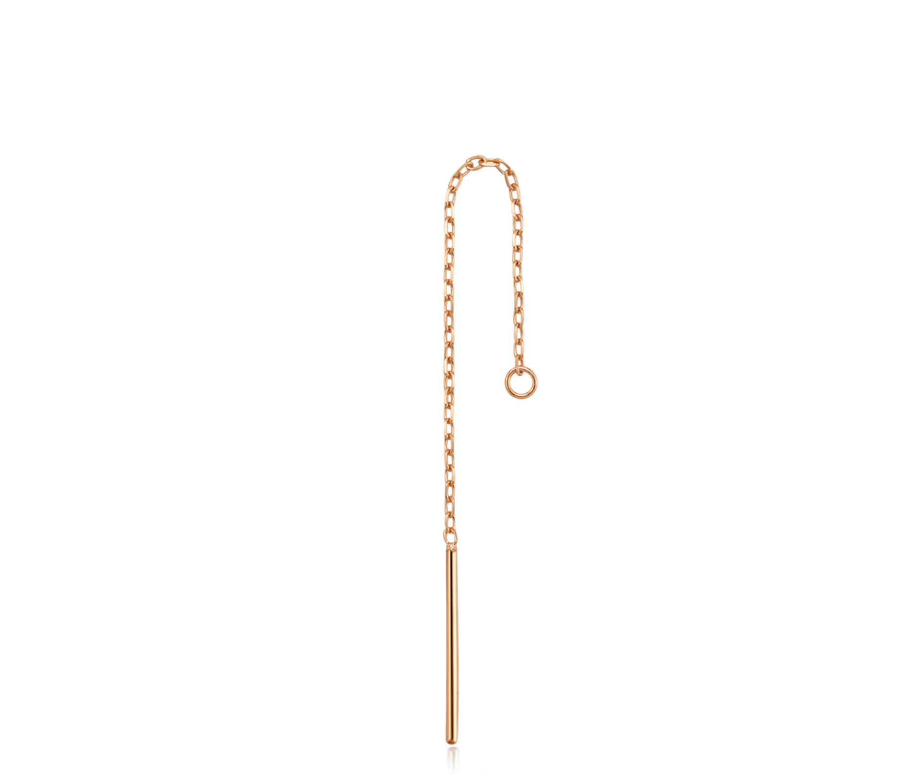 Gold Cable with Jump Ring