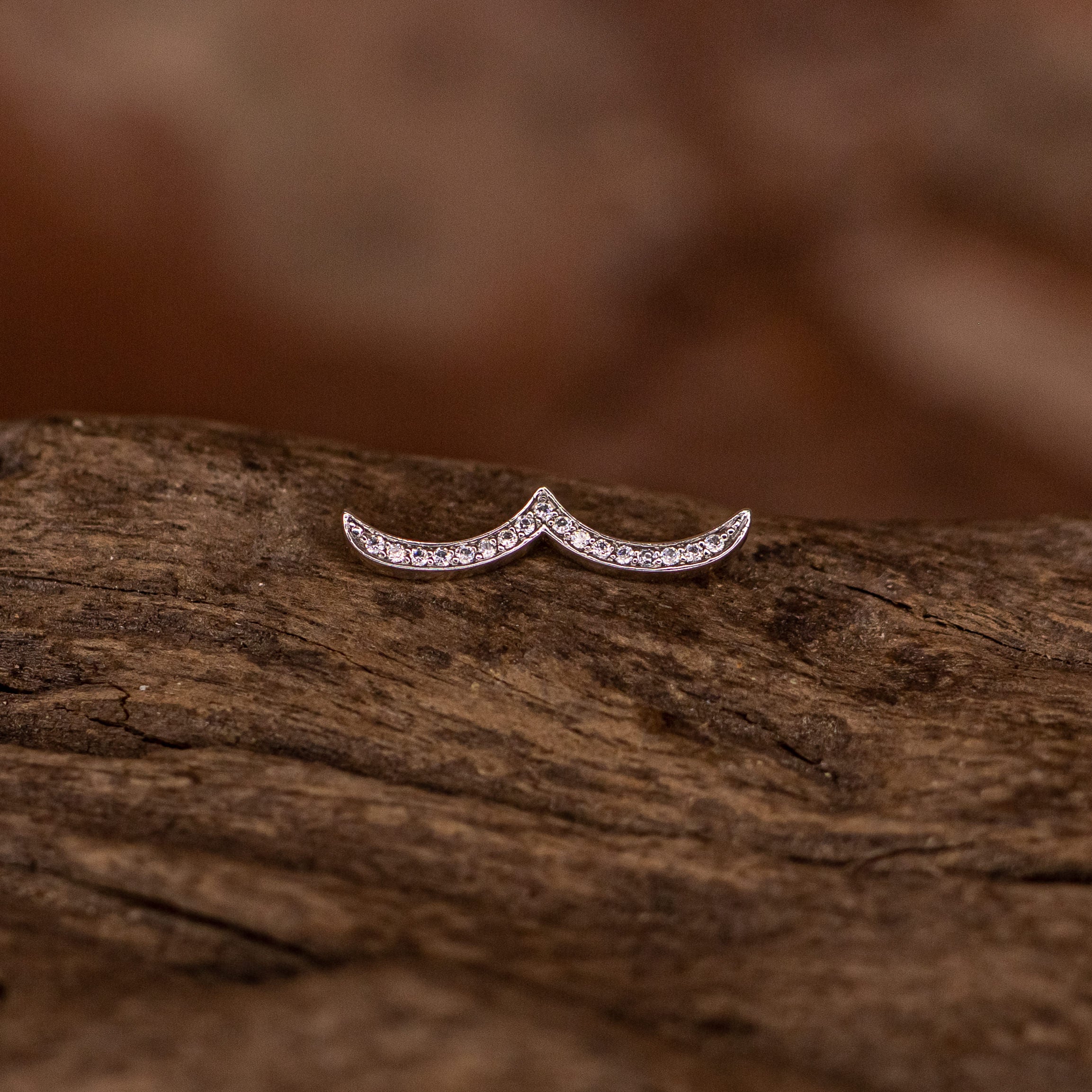 Anvil "Mustache" with Diamonds
