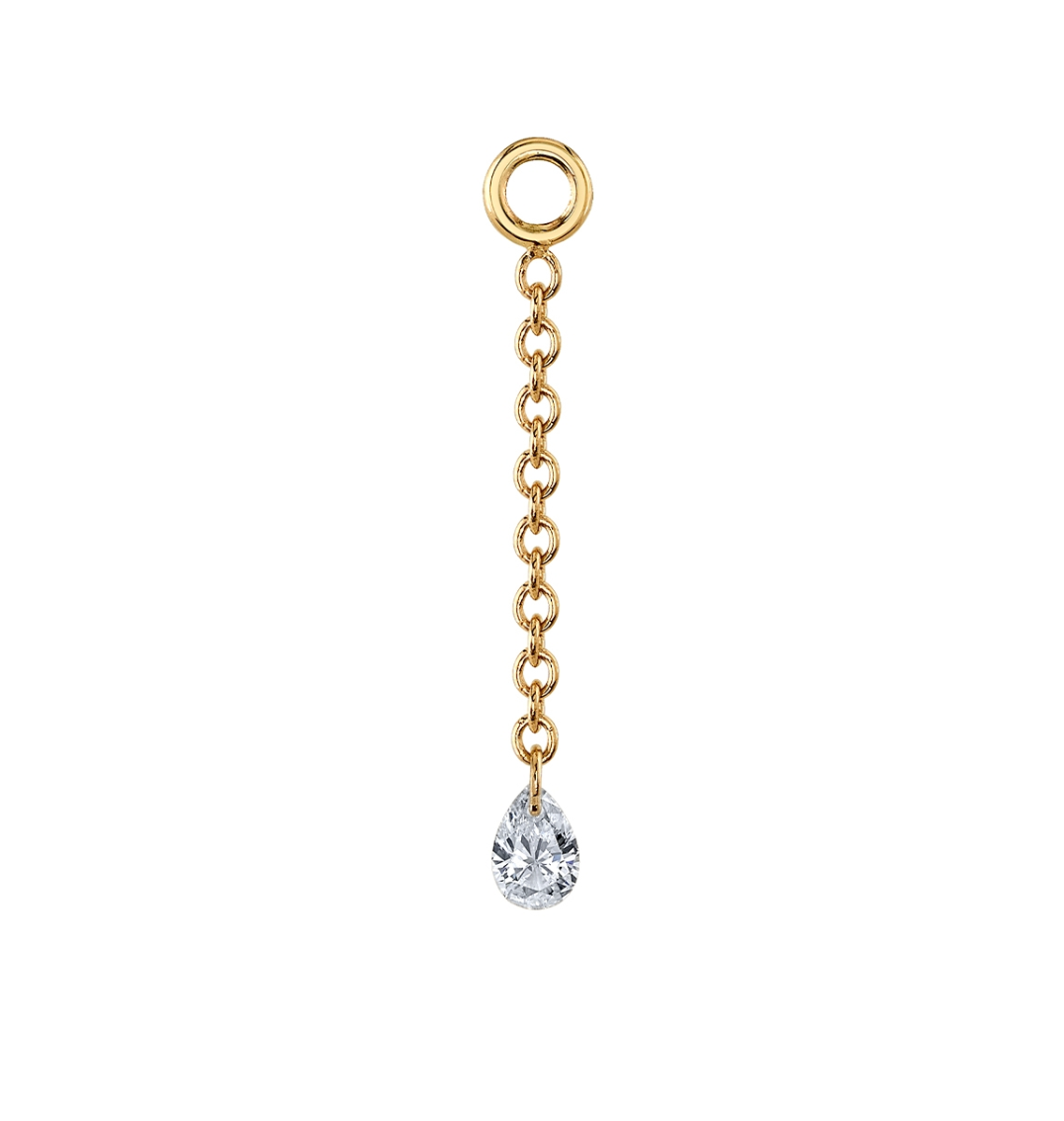 Algea with Genuine Diamond