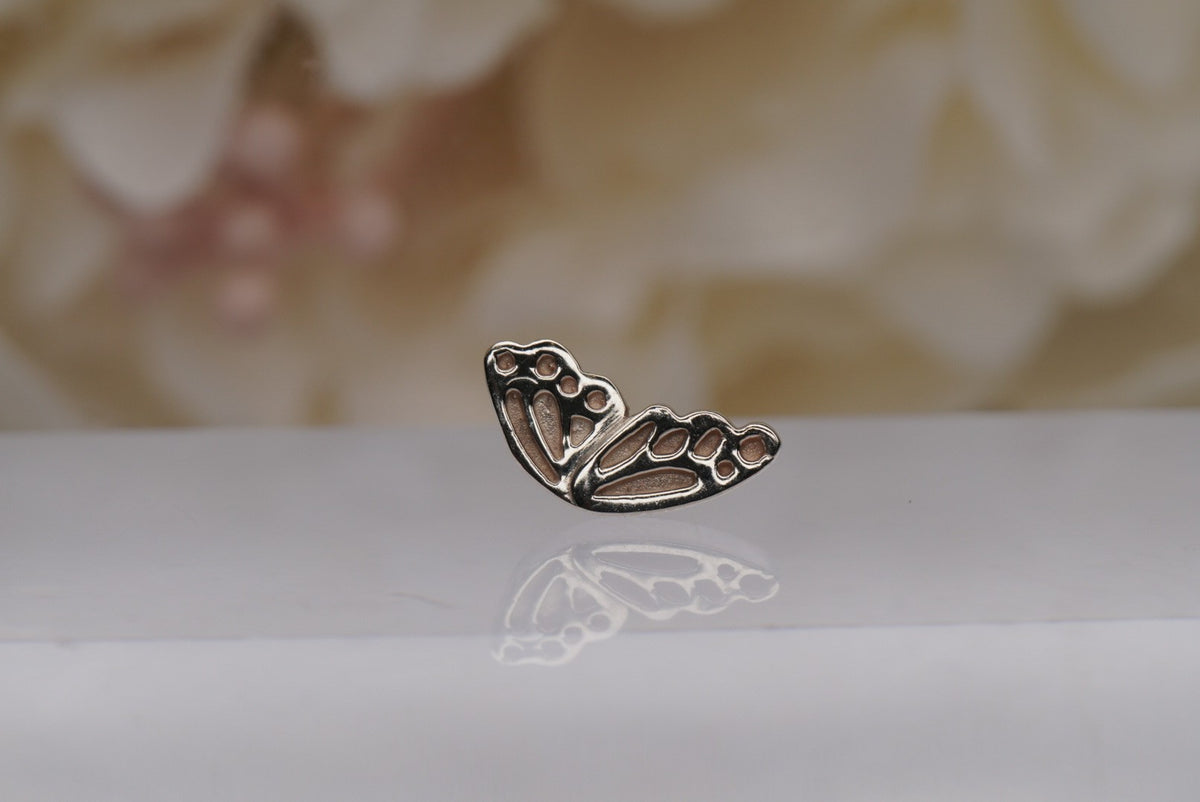 14k Gold "Teter" in white gold, front view