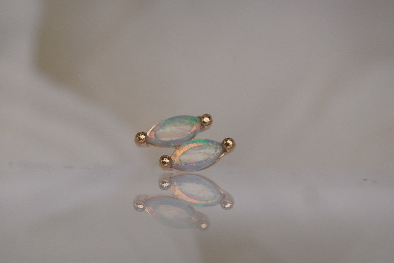 Double Zuri- with Opals
