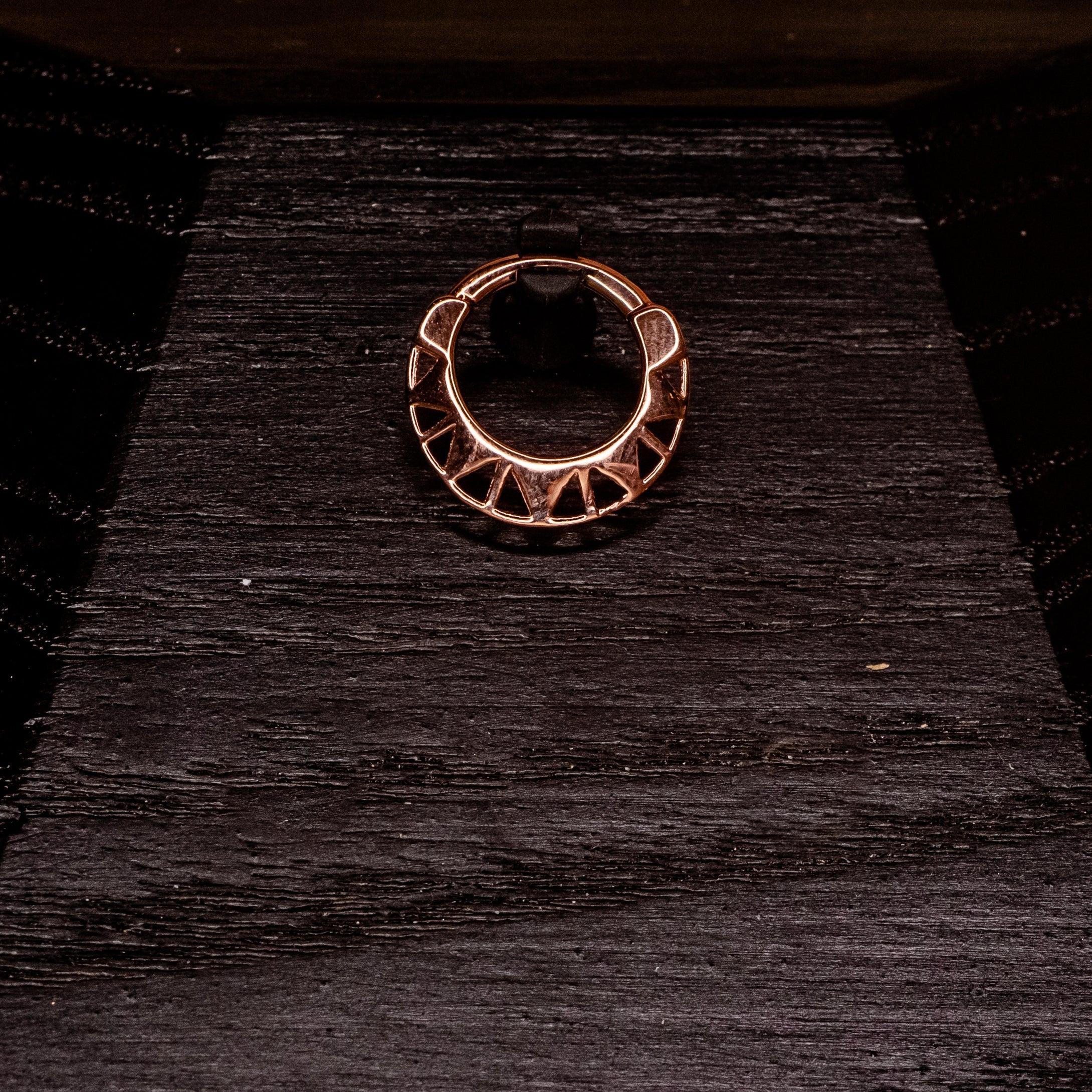 Star Child- Rose Gold Plated- 14g 5/16"
