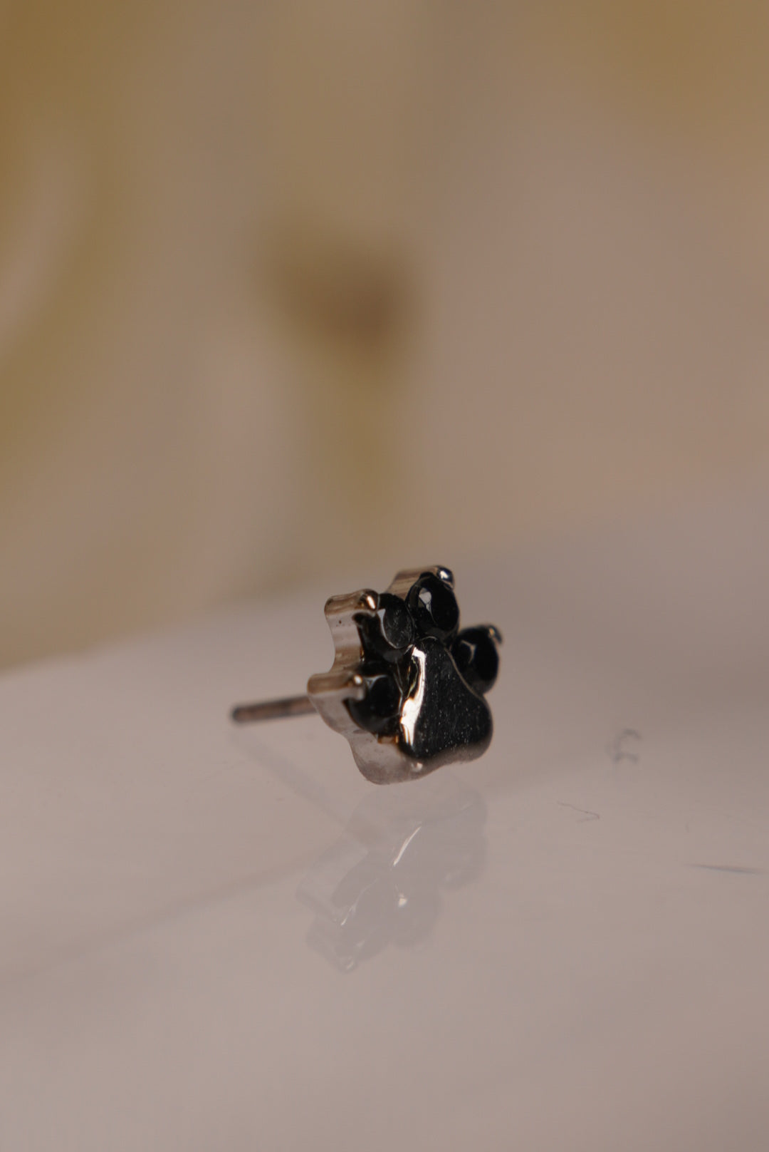 Threadless Paw Print (Black)