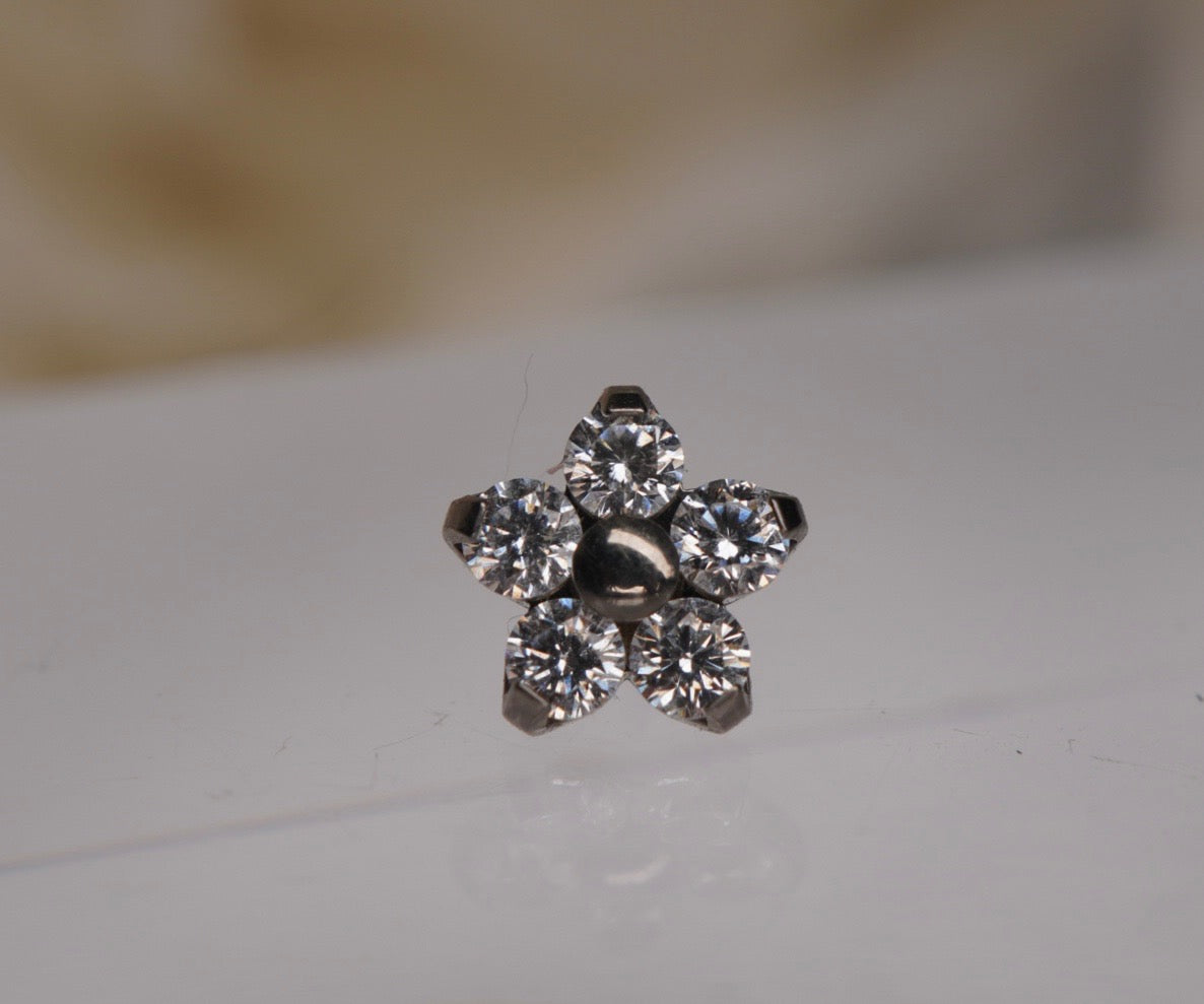 5-Petal Flower (White)