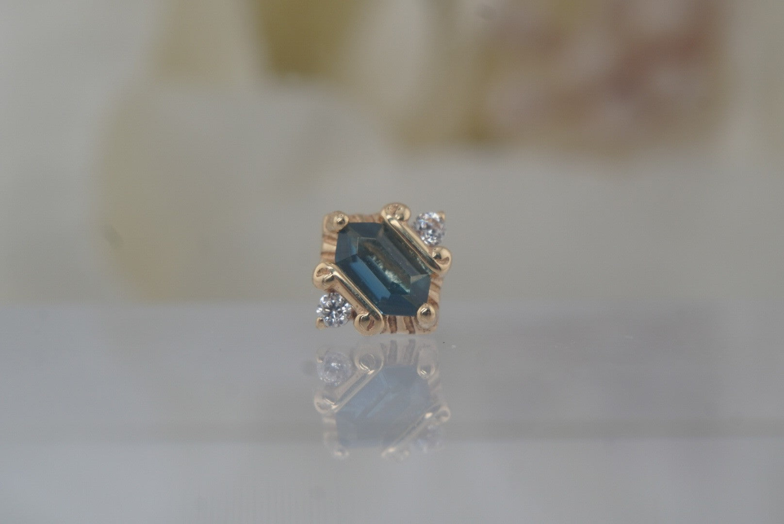 Reyna with London Blue Topaz