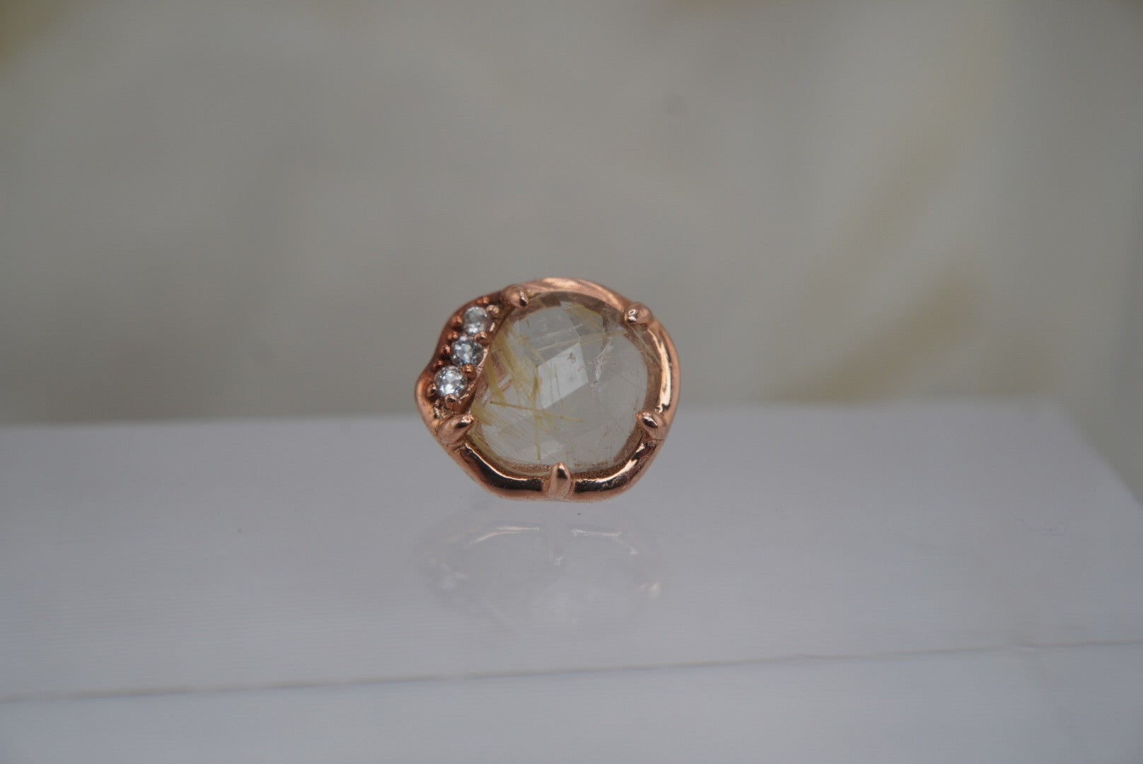 Vision with Rutilated Quartz & Topaz