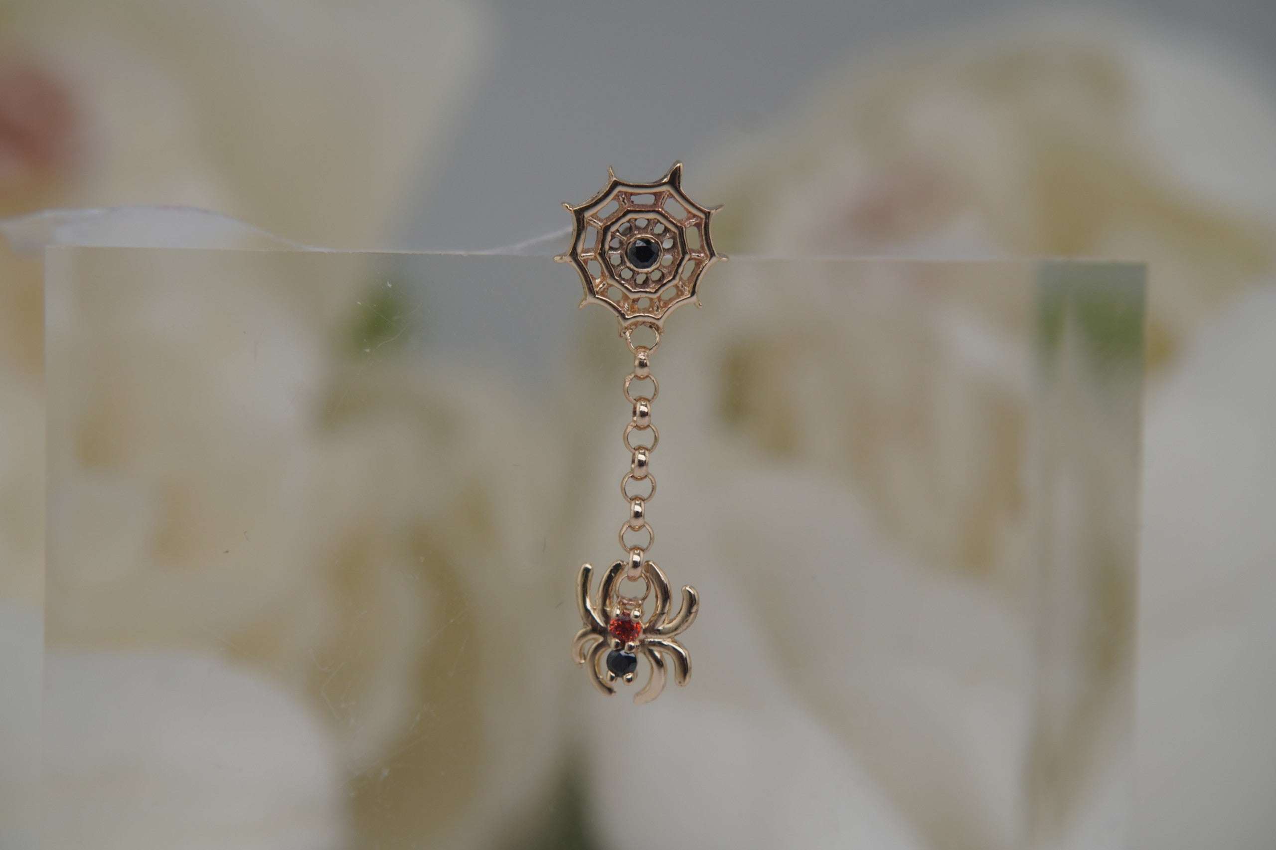 Spider Lace Dangle