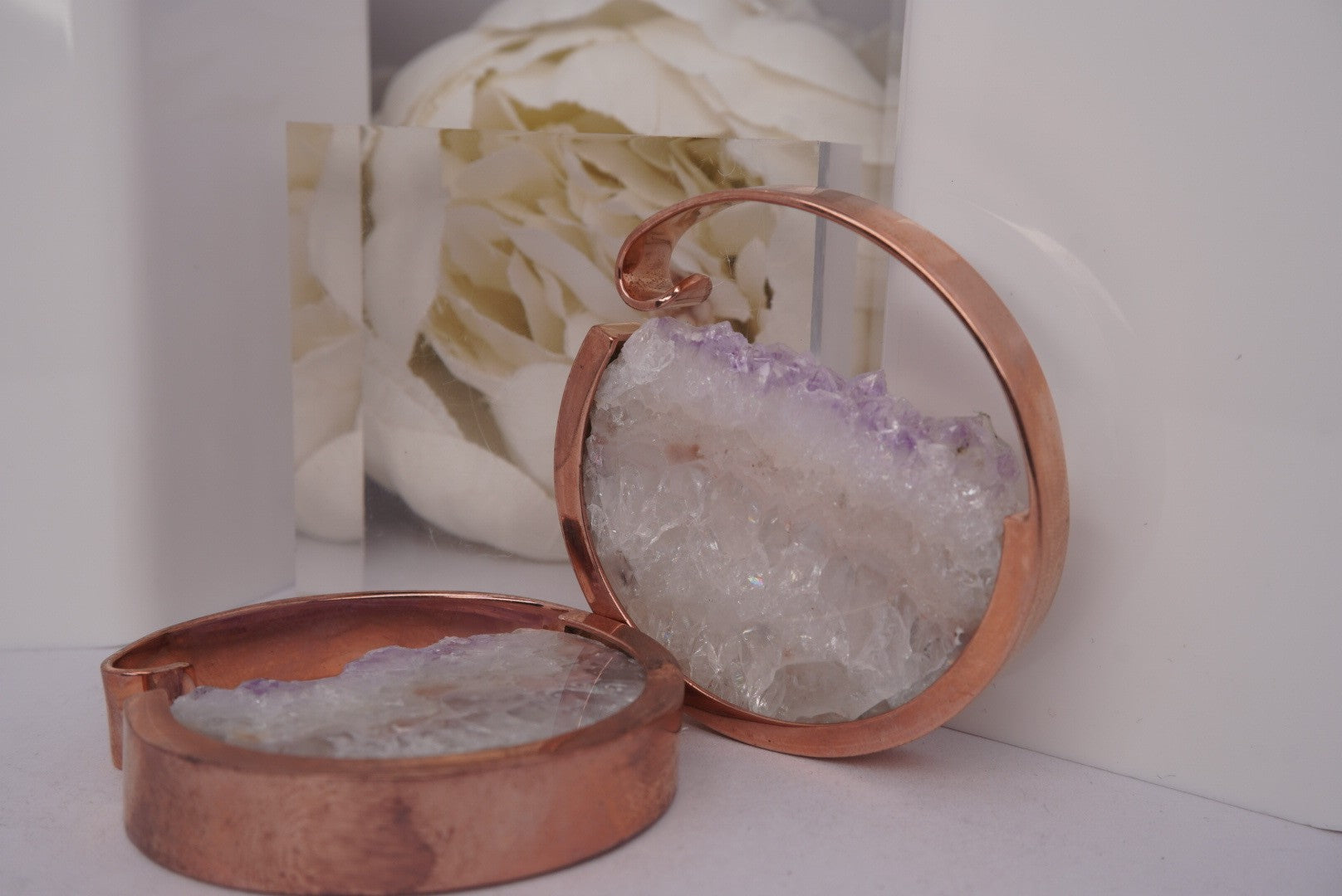 Muse Hoops - Light Amethyst