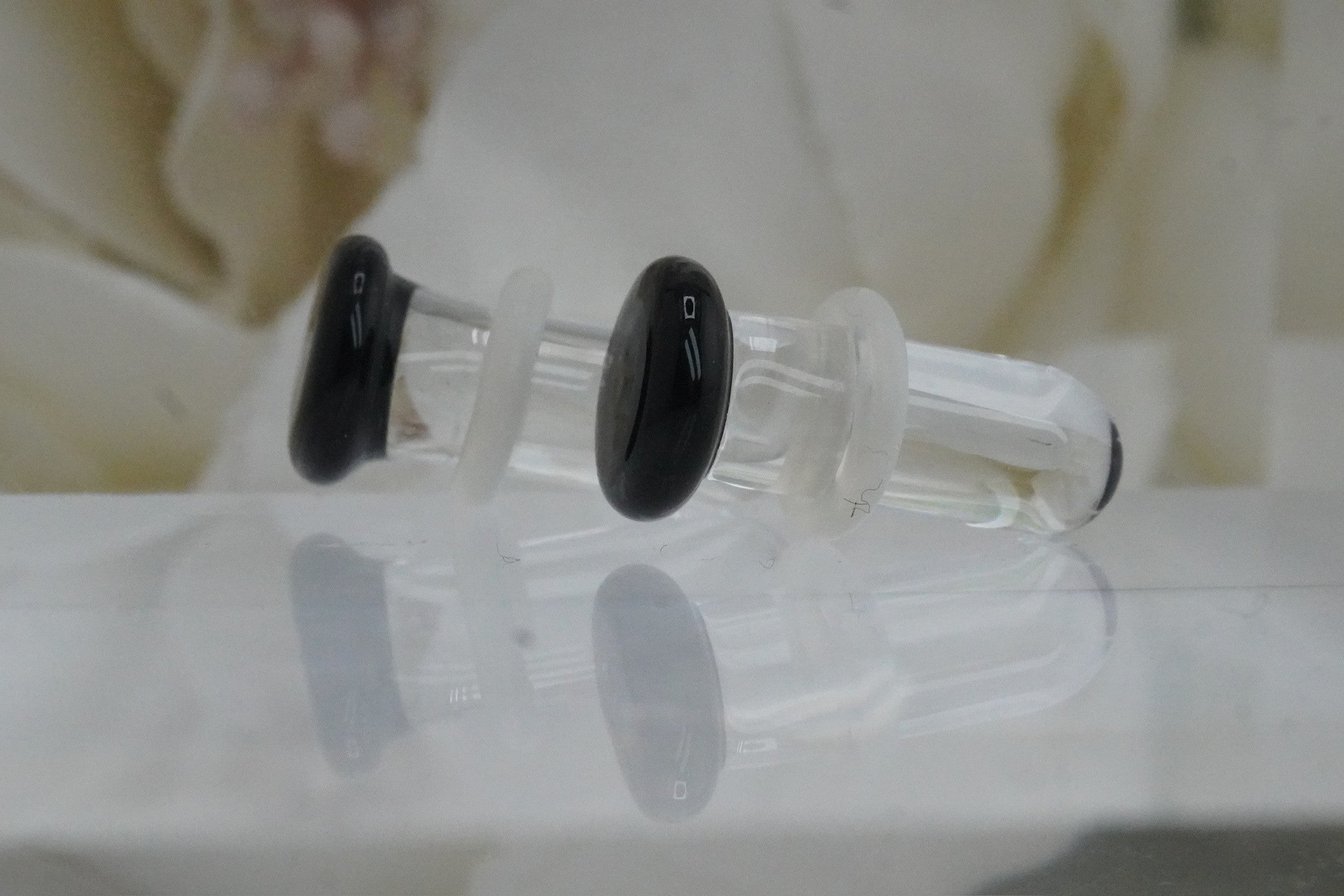 Black Front Plugs - 3.5g 5mm