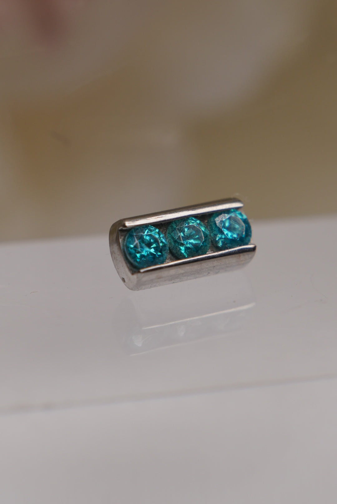 3-Gem Channel (Mint Green)