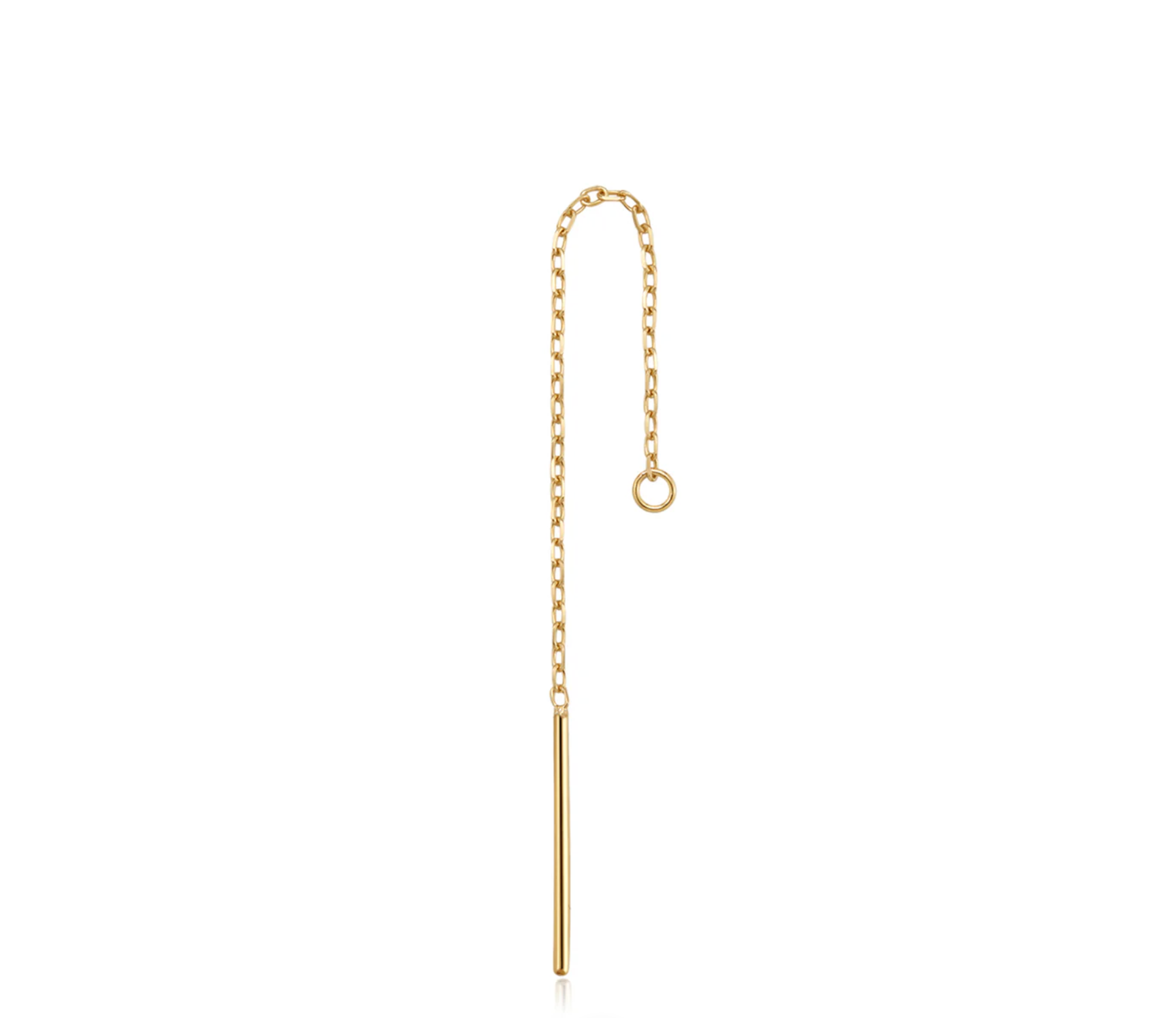 Gold Cable with Jump Ring