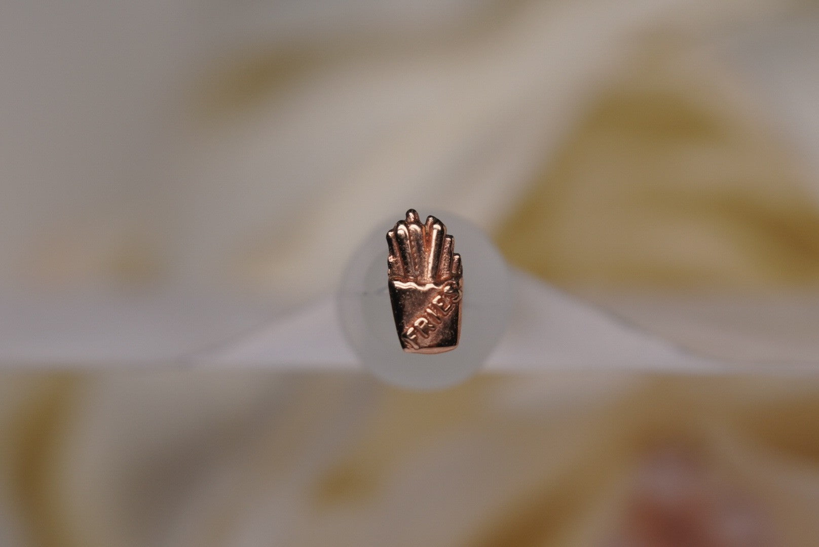 French Fries in Gold