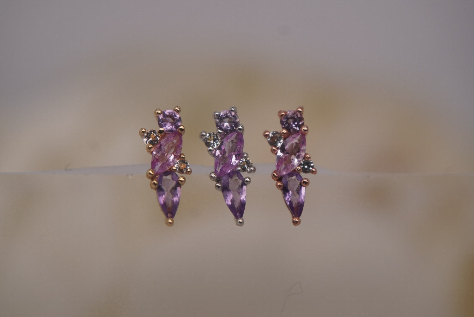Visionary with Amethyst & Pink Sapphire
