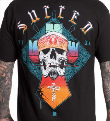 Cholo Cross Tee by Big Ray