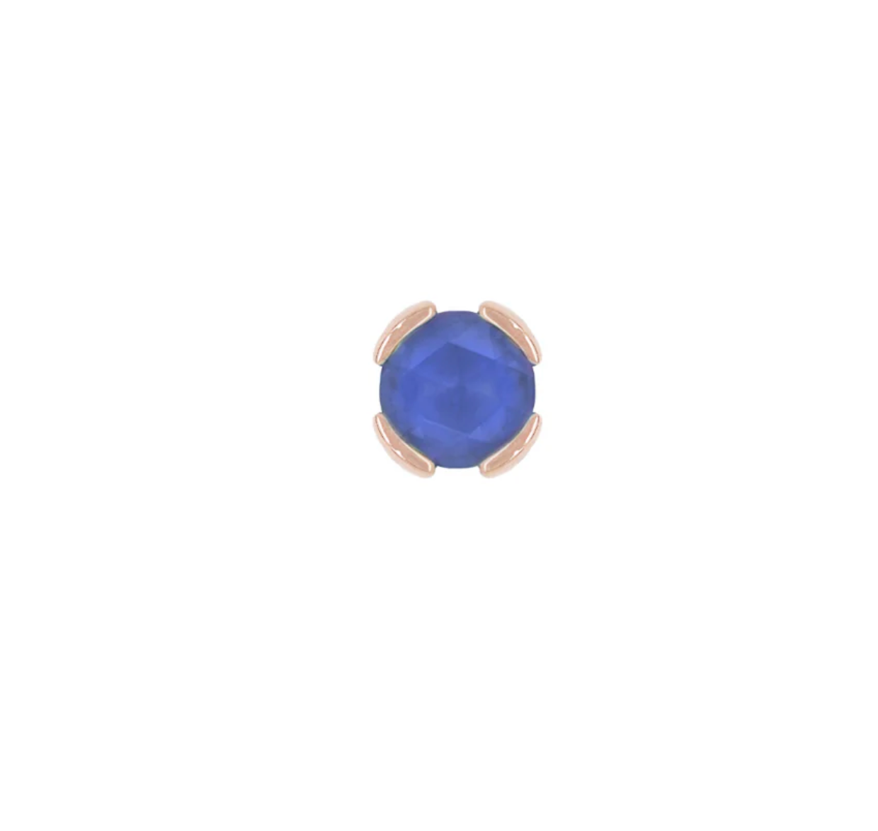 Peekaboo Sandblasted London Blue Topaz