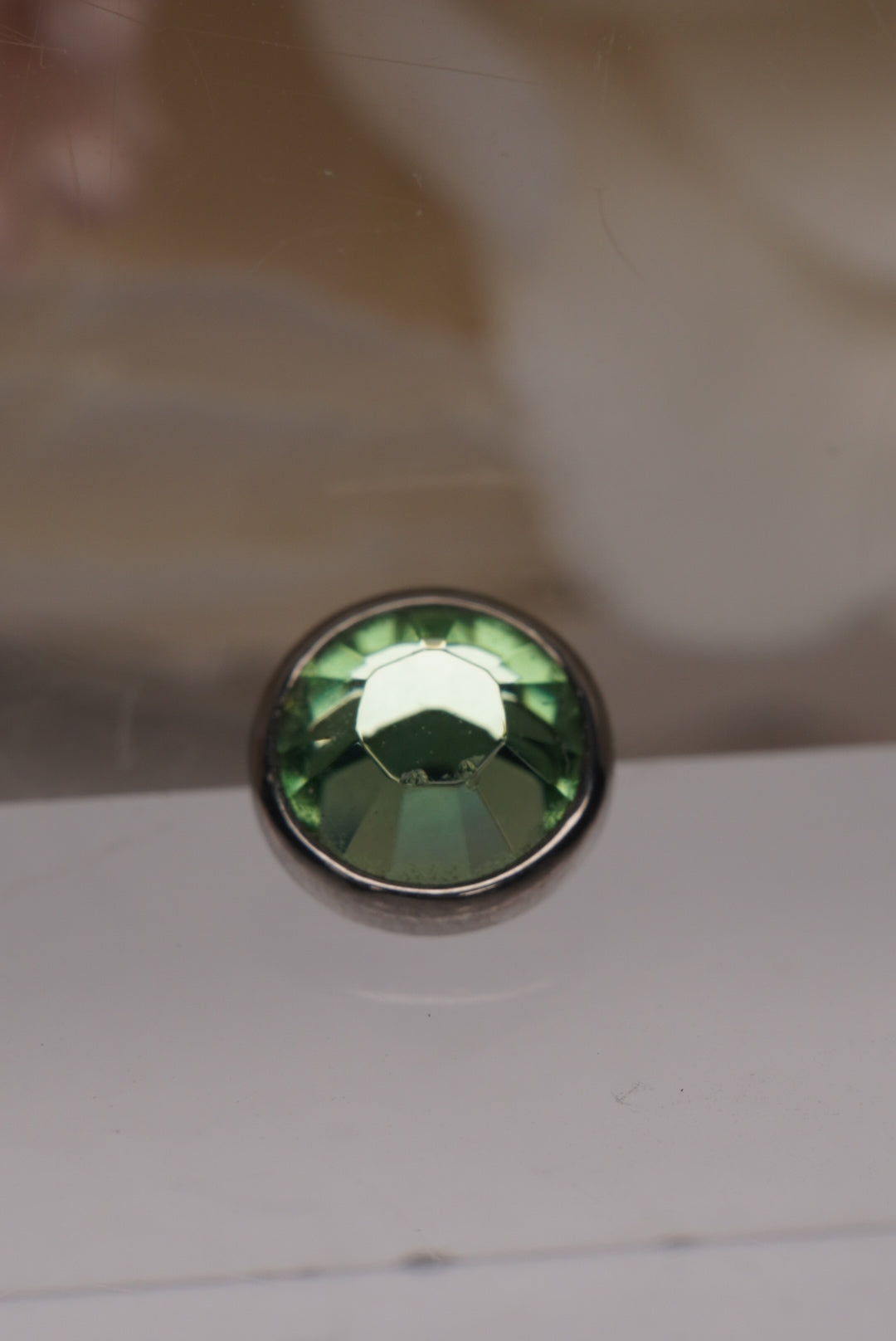 Jonquil Crystal- Flat Faceted Gems 16g