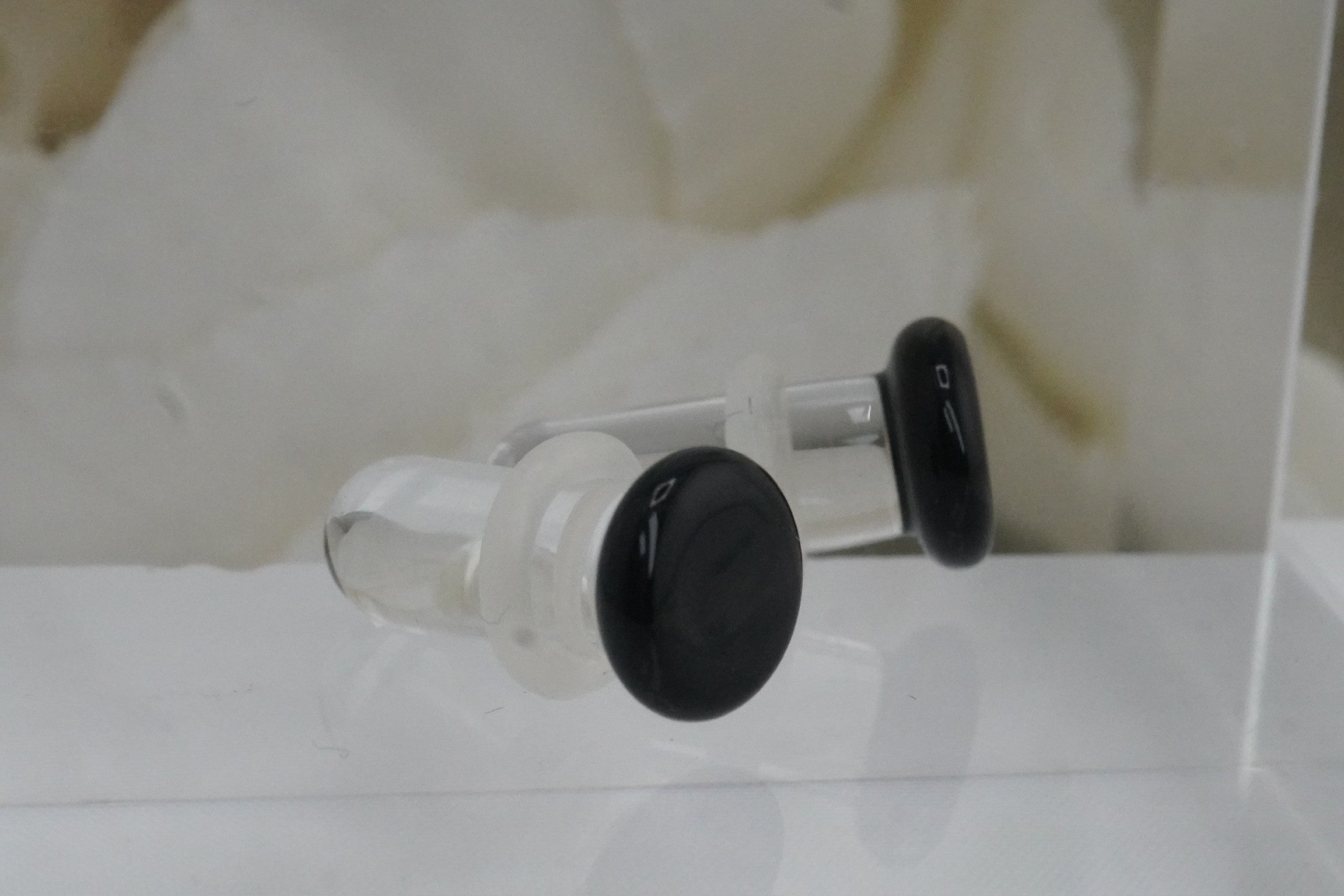 Black Front Plugs - 3.5g 5mm