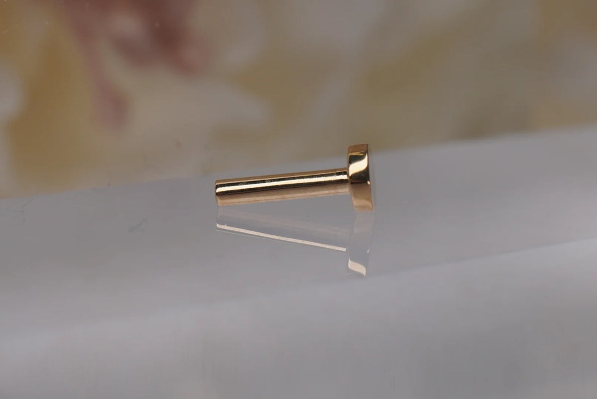 5mm Gold Labret Post
