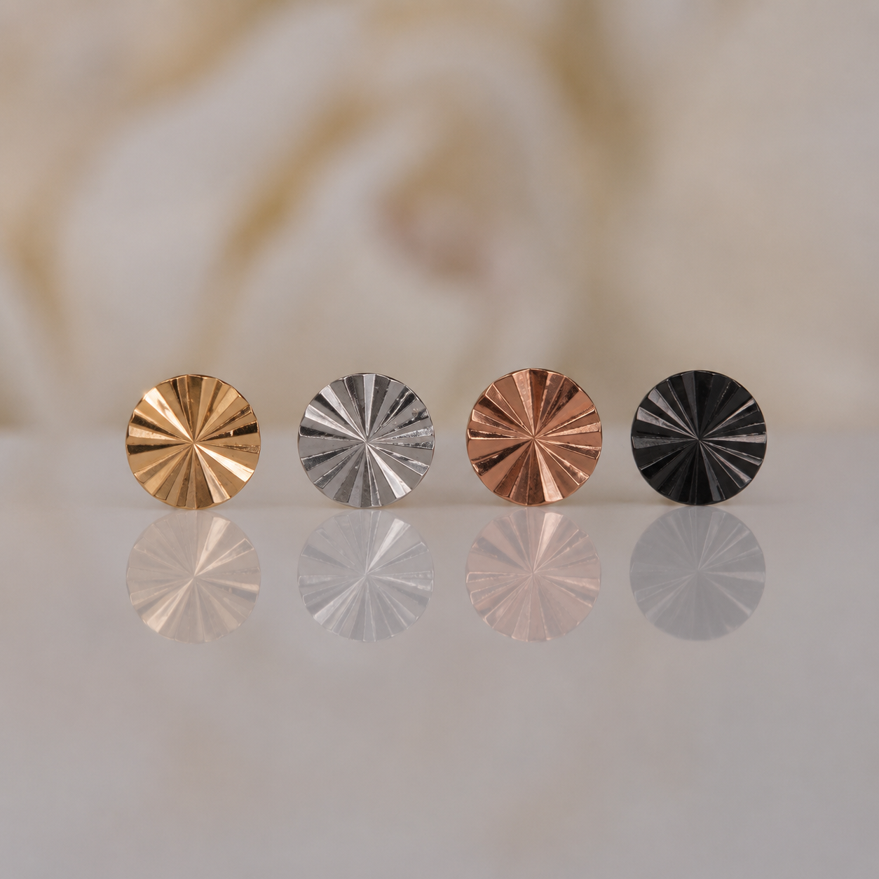 Lazer Disk in Gold