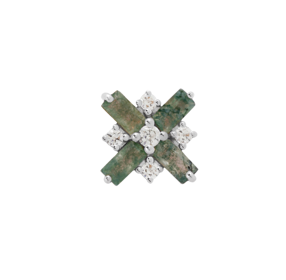 Covet with Moss Agate