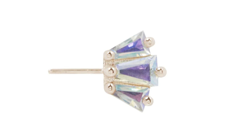 Gemma Trois- Forward Facing with Mercury Mist Topaz