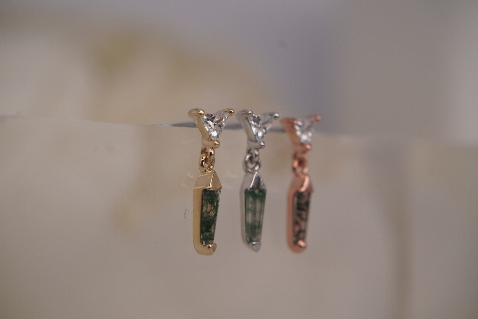 Savvy with Moss Agate