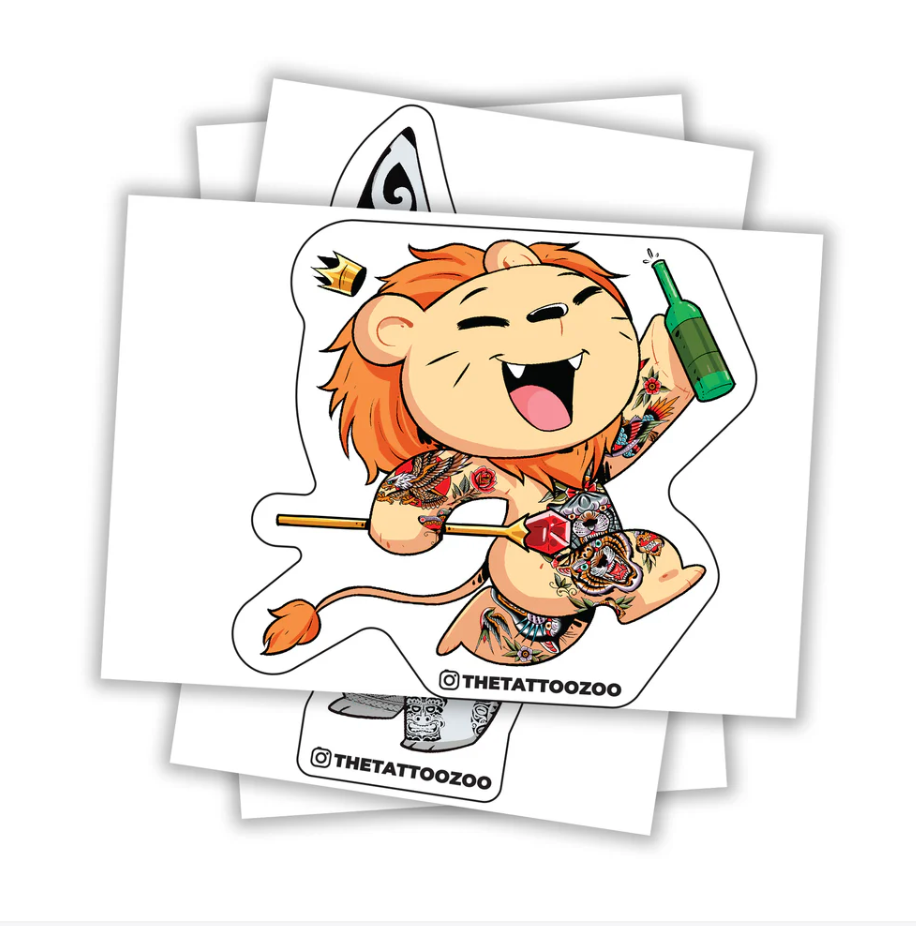 Tattoo Zoo Sticker Pack