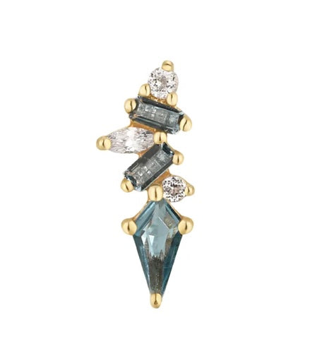 Mixt with London Blue & White Topaz