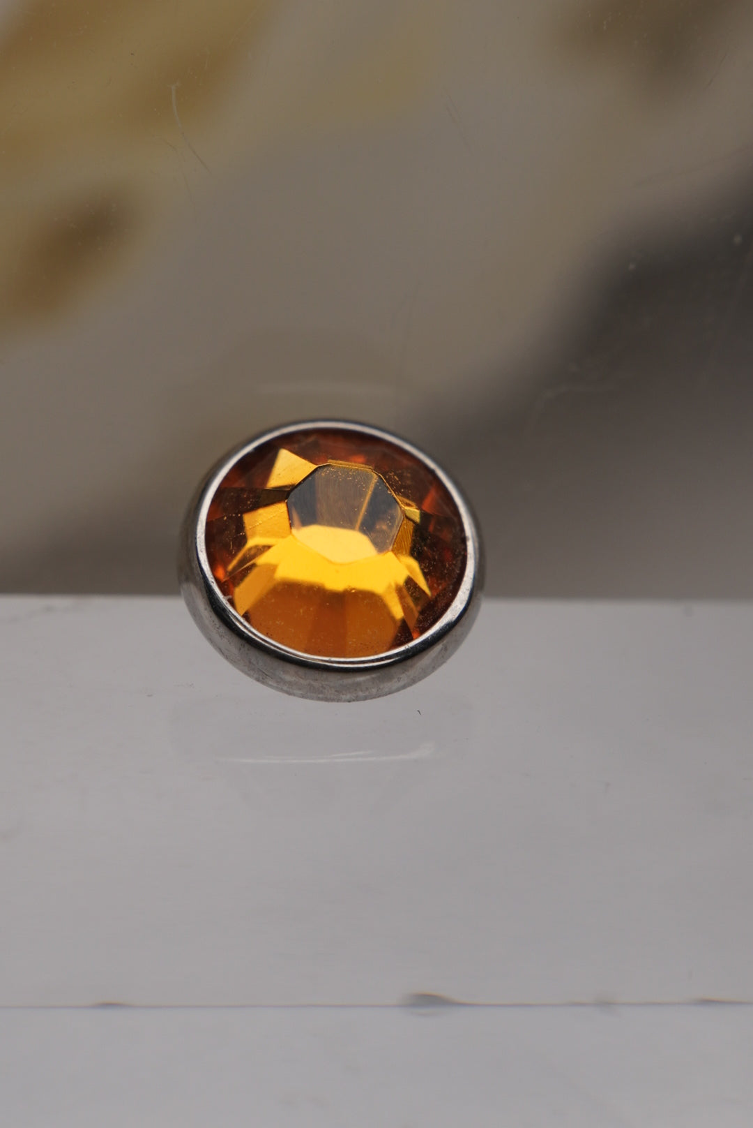 Topaz Crystal- Flat Faceted Gems 14g