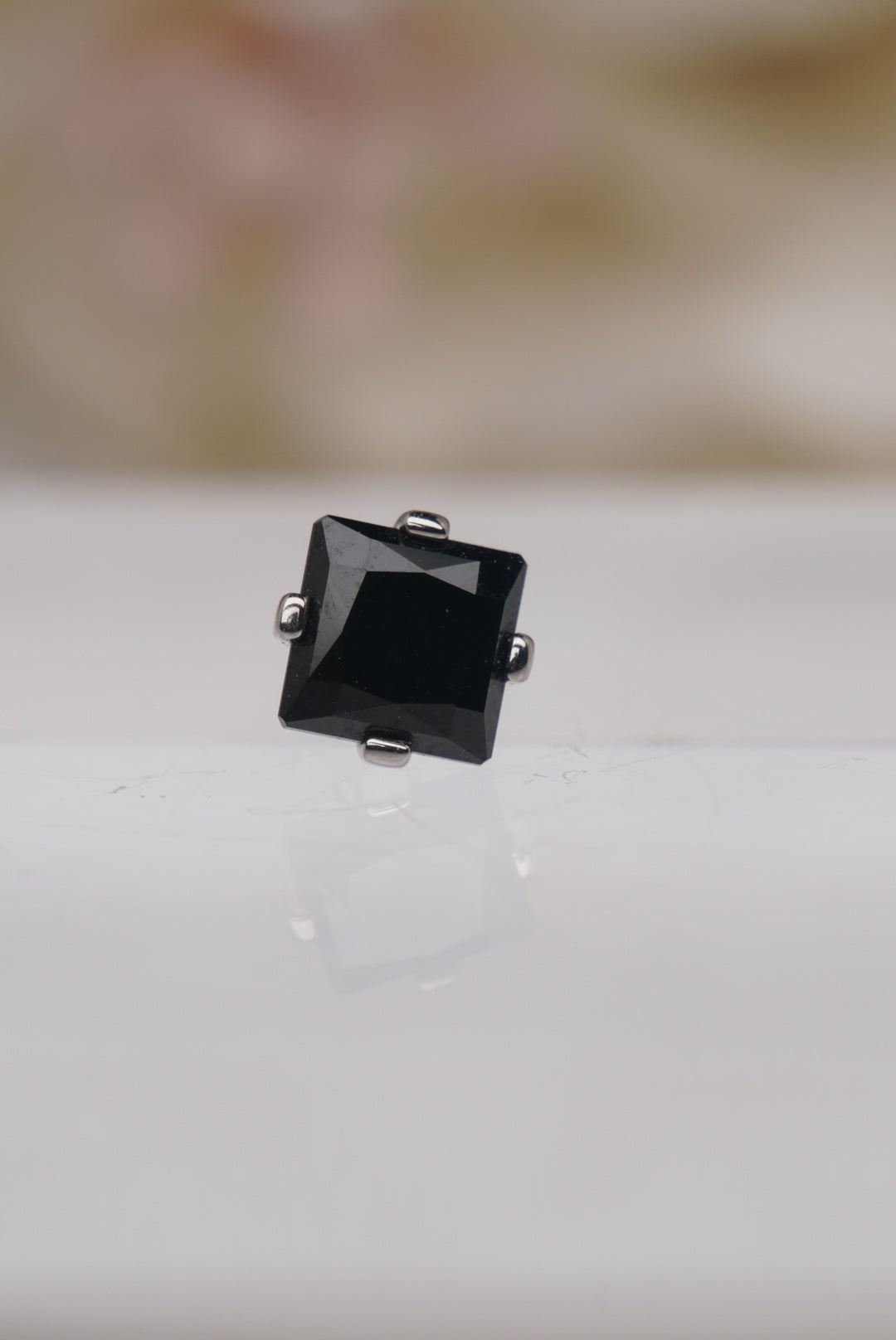 12/14g Princess Cut- Black Crystal