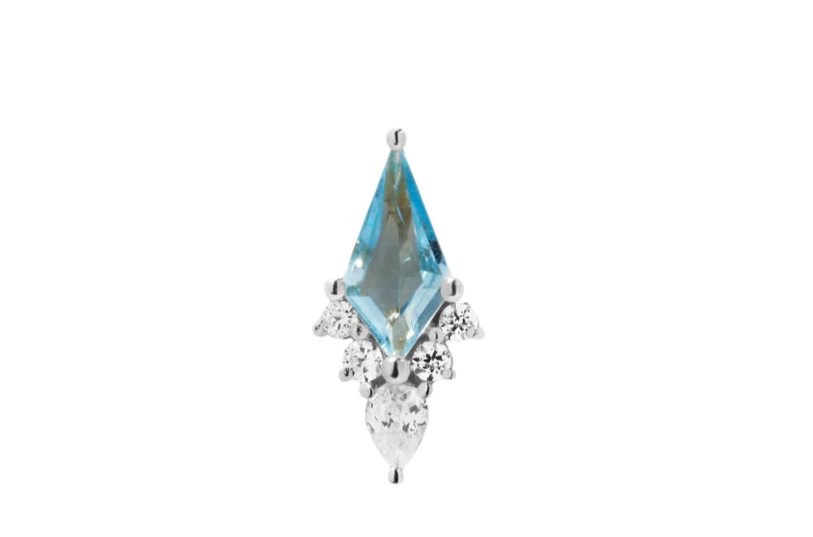 Afterglow with Swiss Blue Topaz