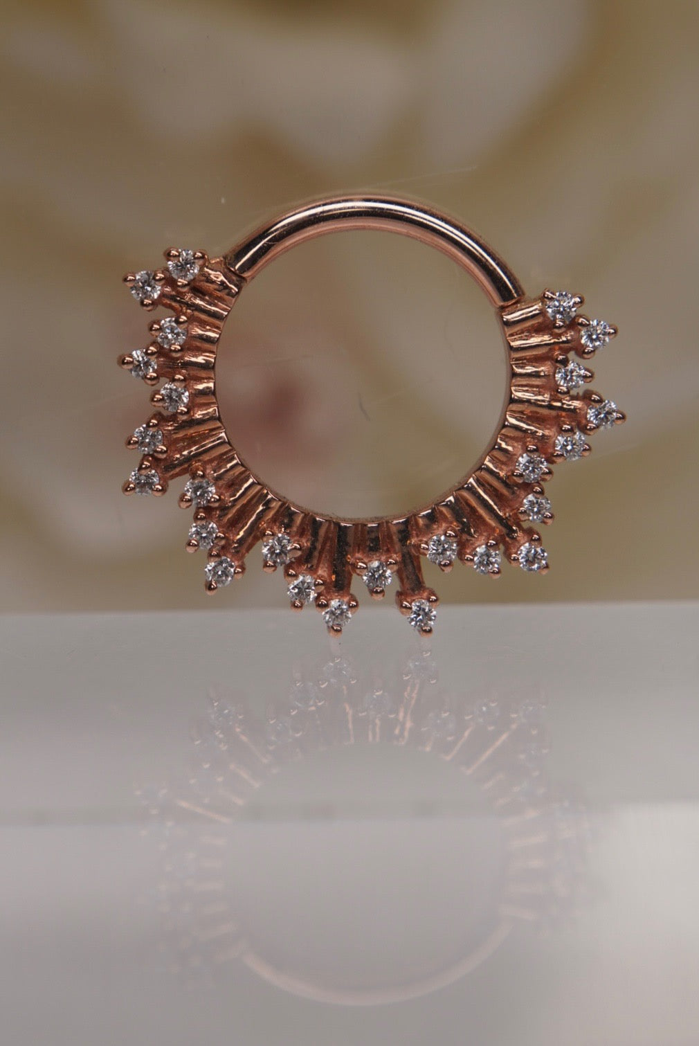 Frozen Hinge Ring