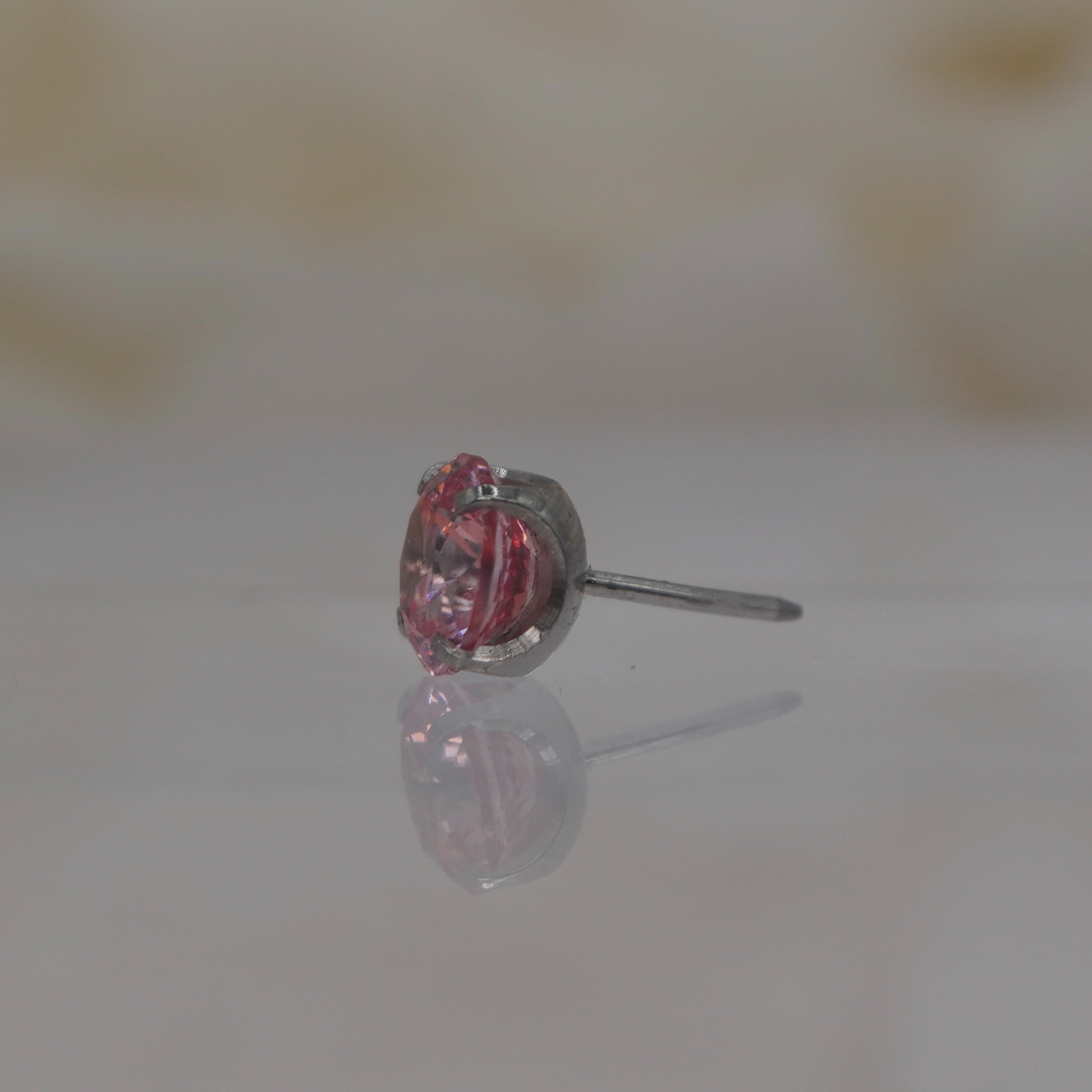 Special Pink Crystal - 4 Prong