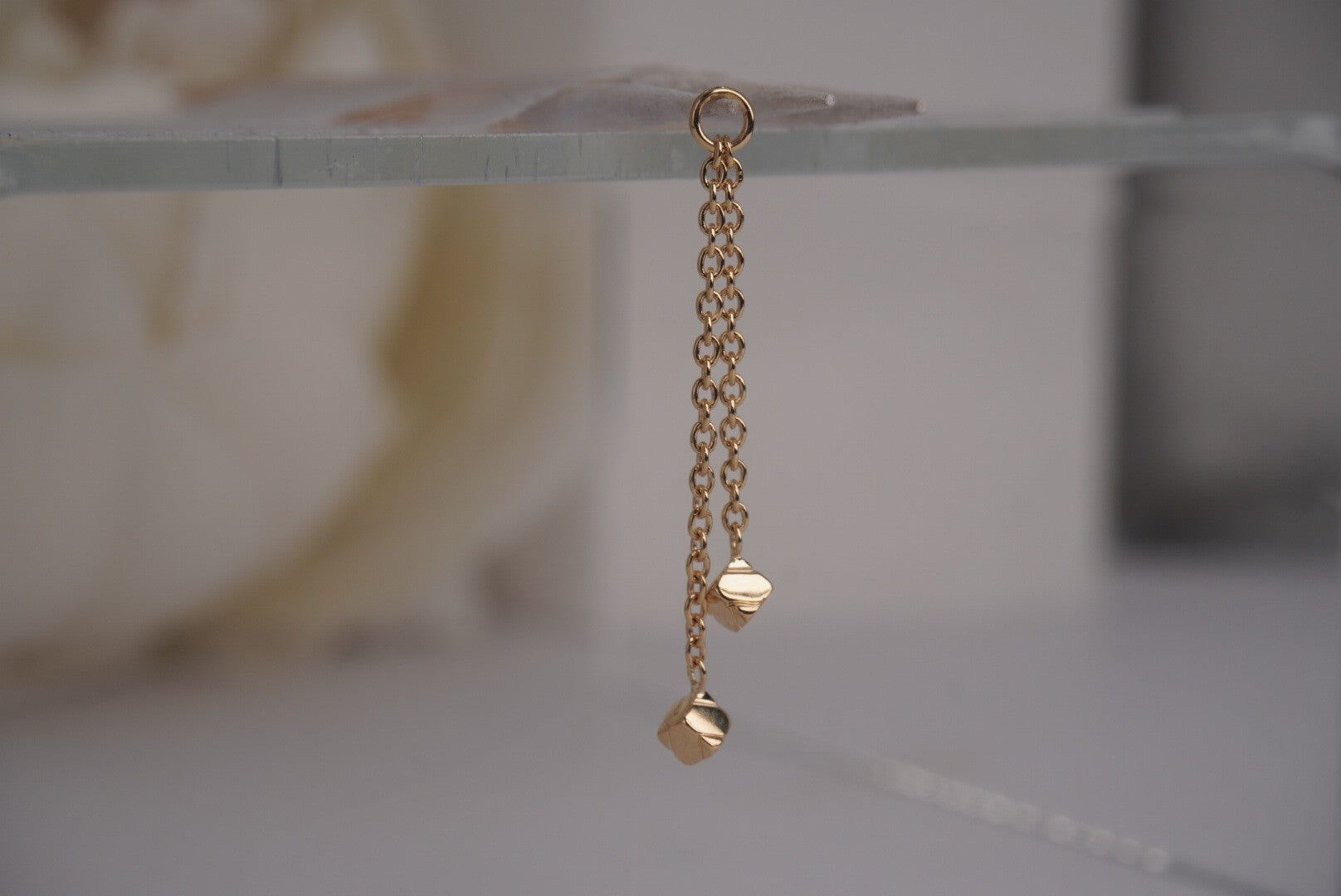 Ezra Double Chain Charm