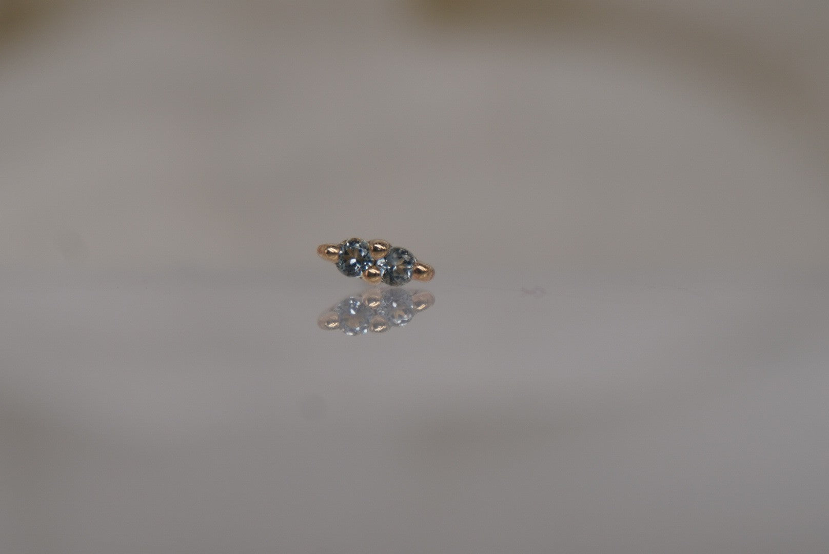 Mishka Prong #2 with London Blue Topaz