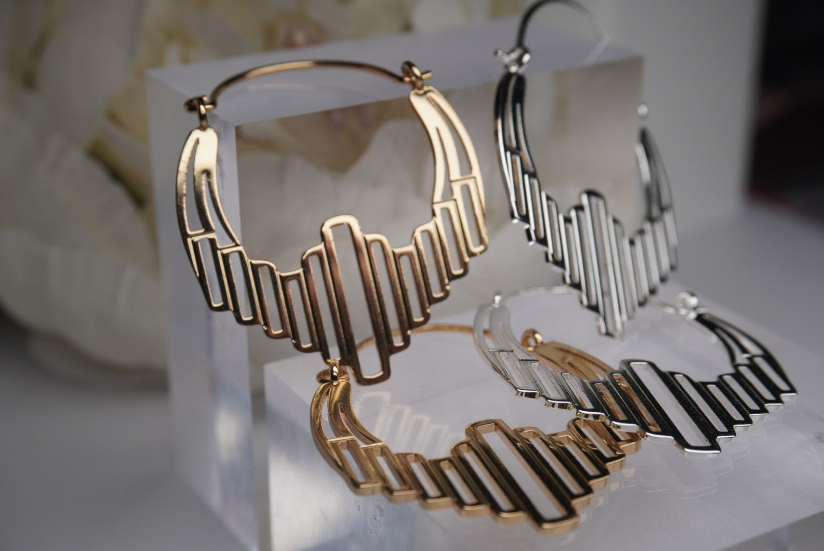 M Theory Dangle Earring