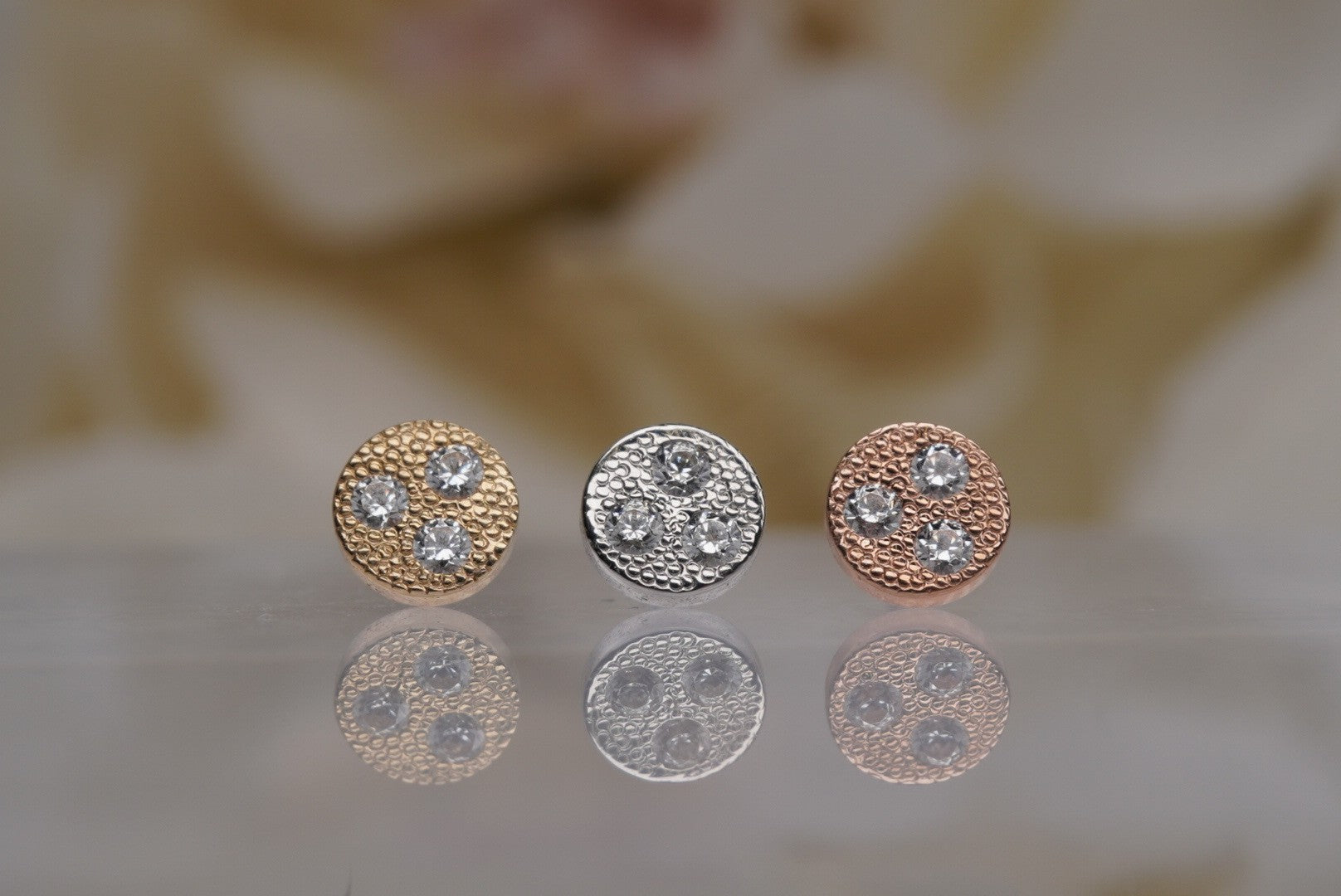 Pave Circle 3mm
